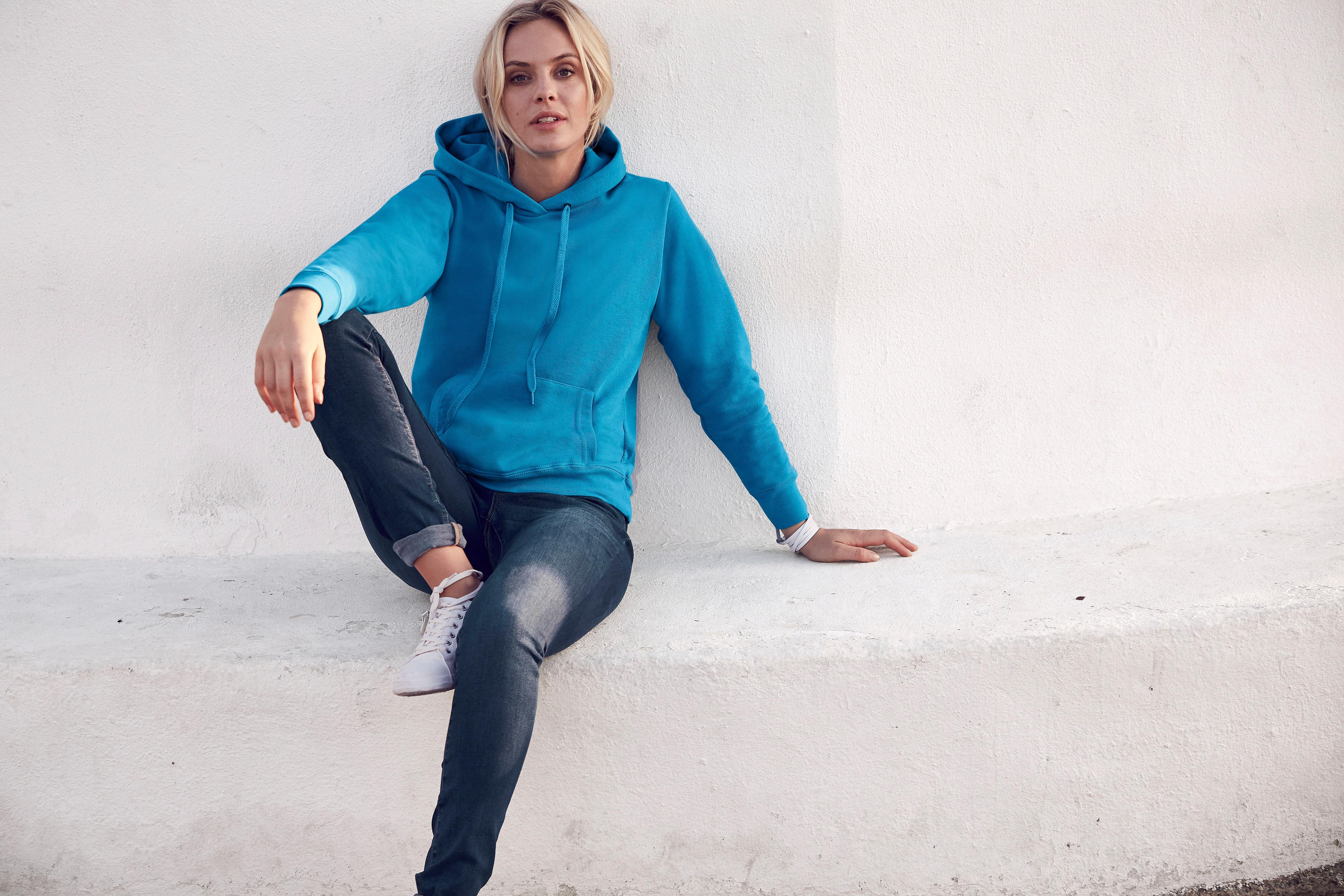Fruit of the Loom Sweatshirt Classic hooded Sweat Lady-Fit