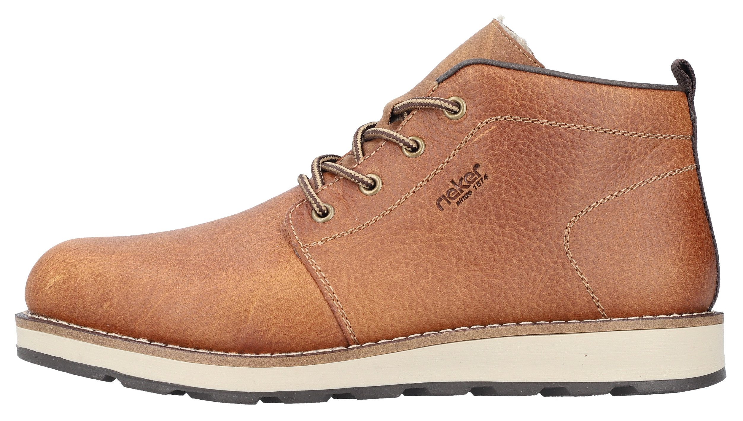 Rieker Winterlaarzen , veterschoenen, casual enkellaars met binnenrits, warme voering