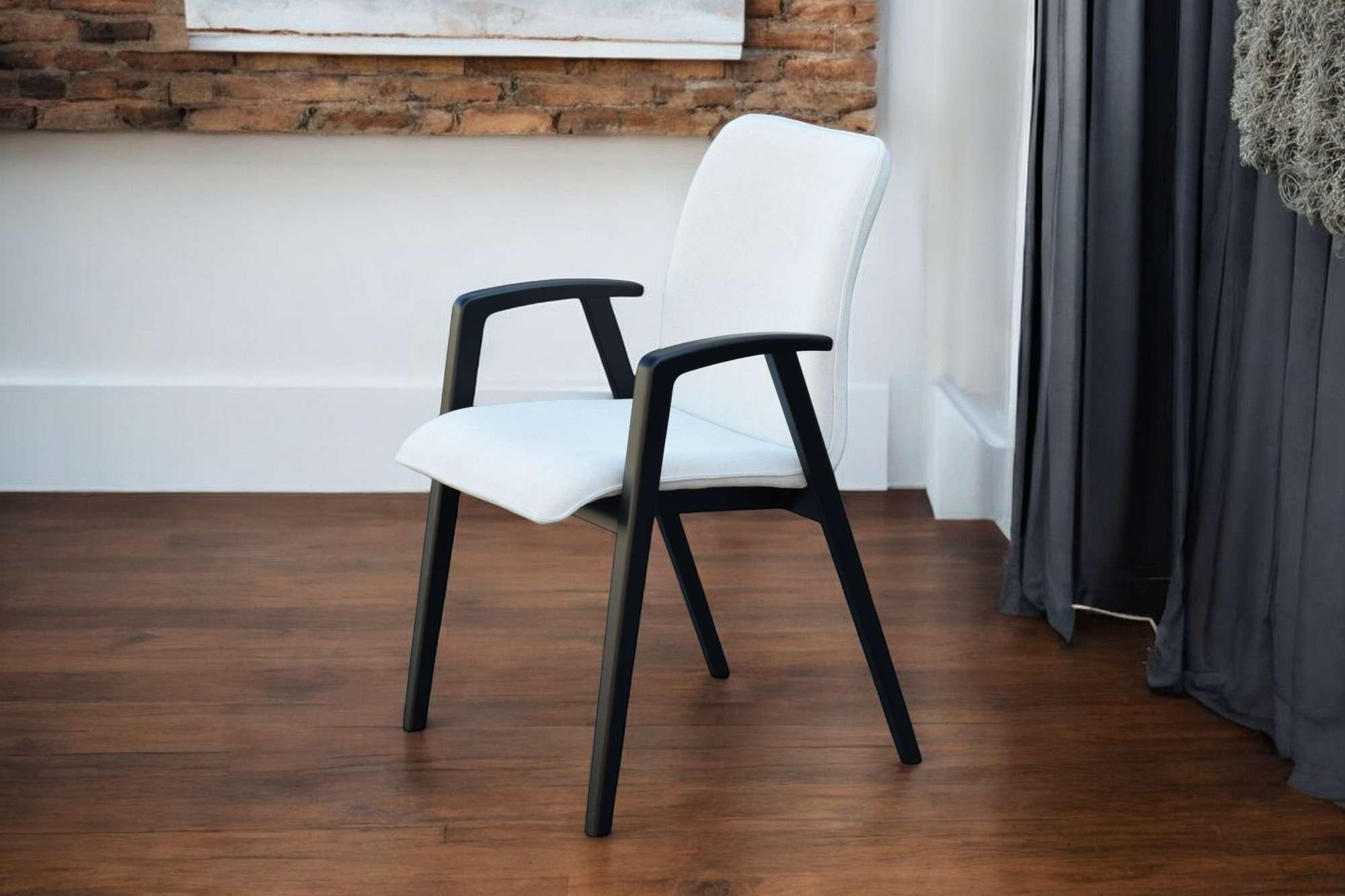 Home affaire Stoel met armleuningen Loreen eetkamerstoel, gestoffeerde stoel, woonstoel, eetstoel met armleuningen (set, 2 stuks)