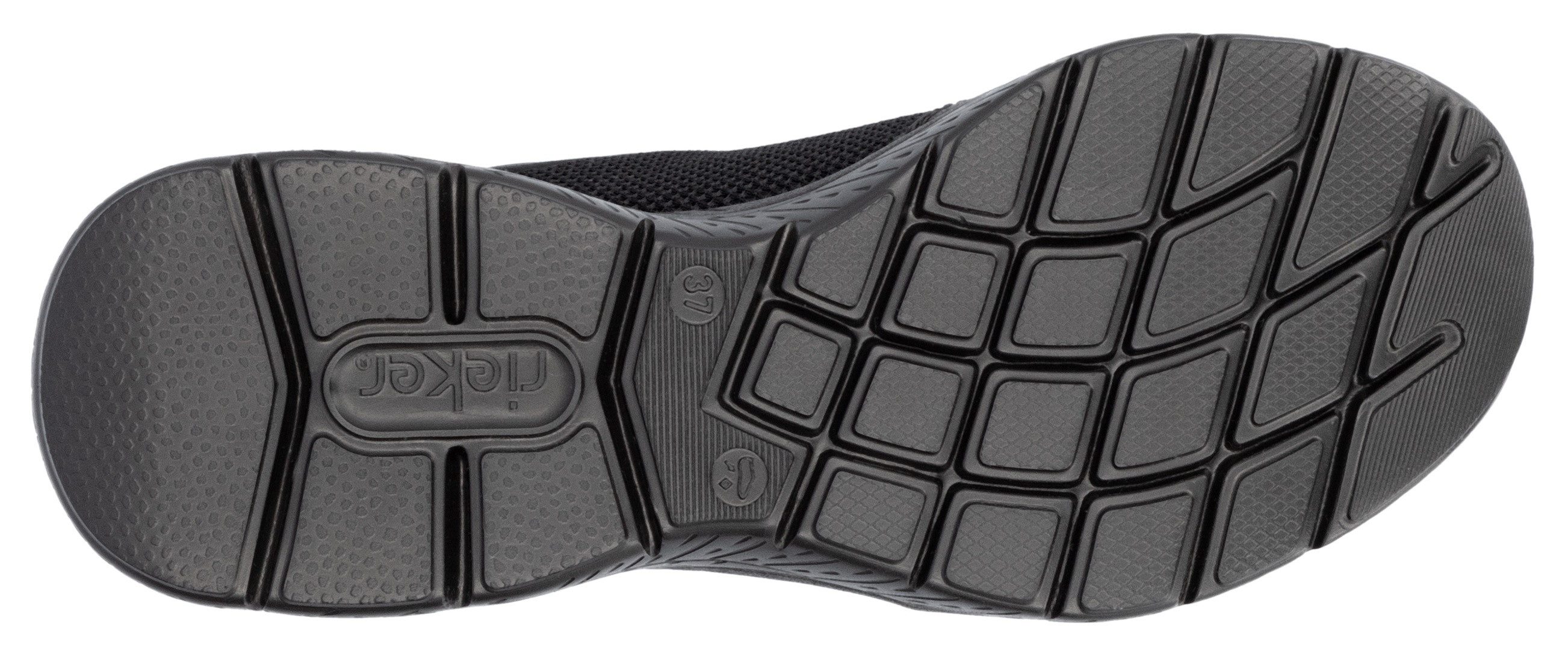 Rieker Slip-on sneakers , instapschoen, slipper, vrijetijdsschoen in vegan uitvoering