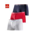 tommy hilfiger underwear boxershort met strepen in de weefband (3 stuks) multicolor