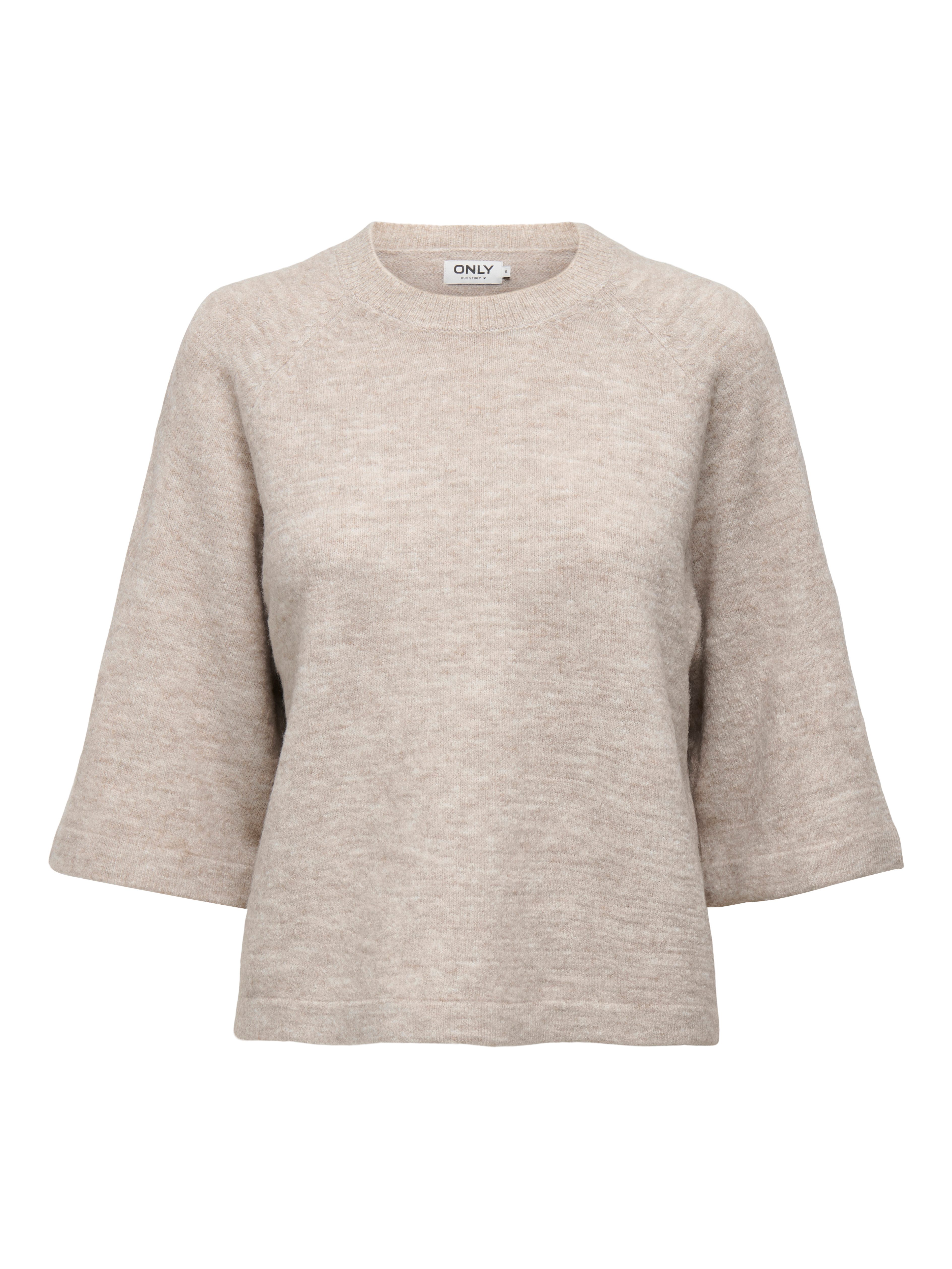 Only Gebreide trui ONLSIMONI 3/4 PULLOVER KNT NOOS