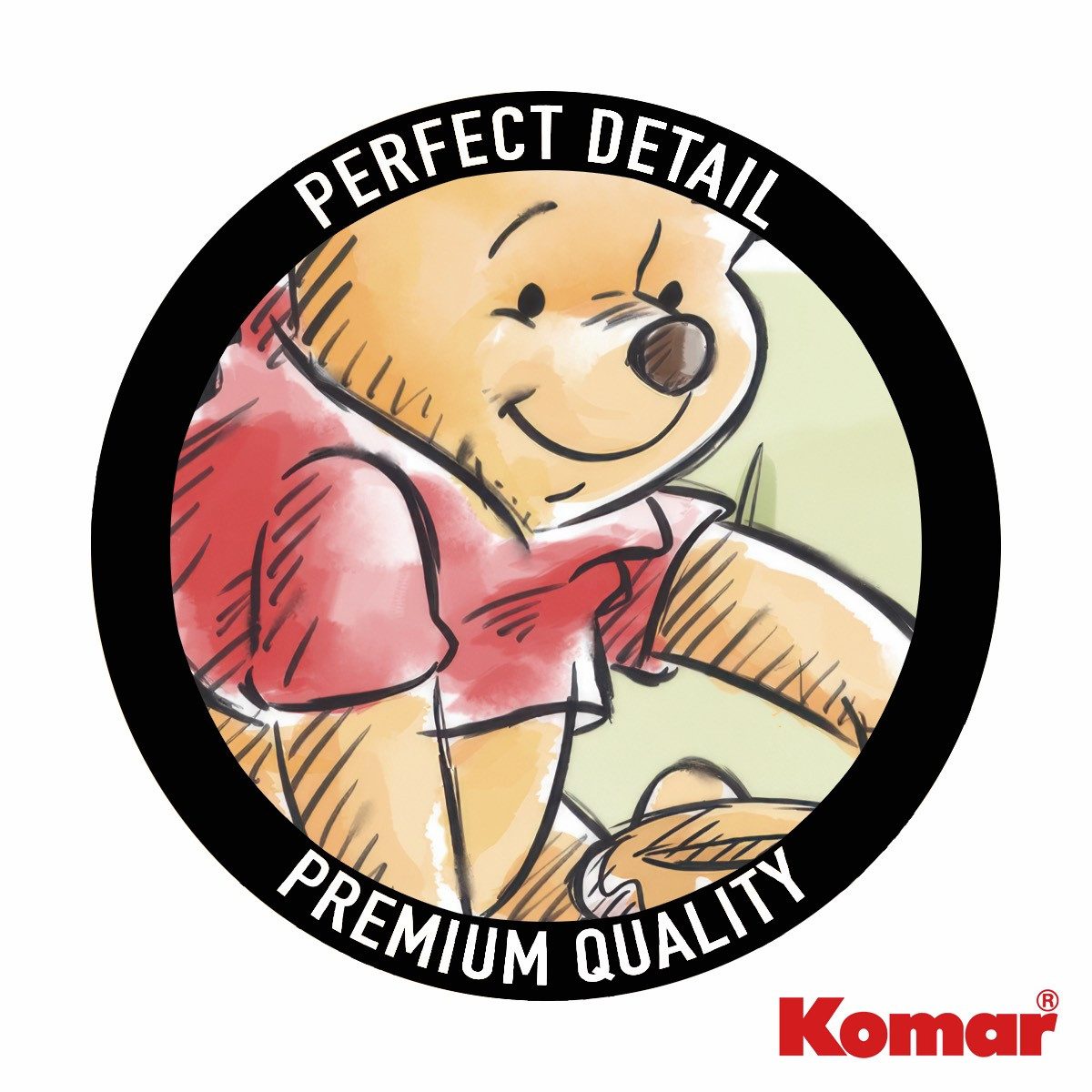 Komar Kinderbehang Disney Winnie the Pooh Nice for Picnics (1 stuk)