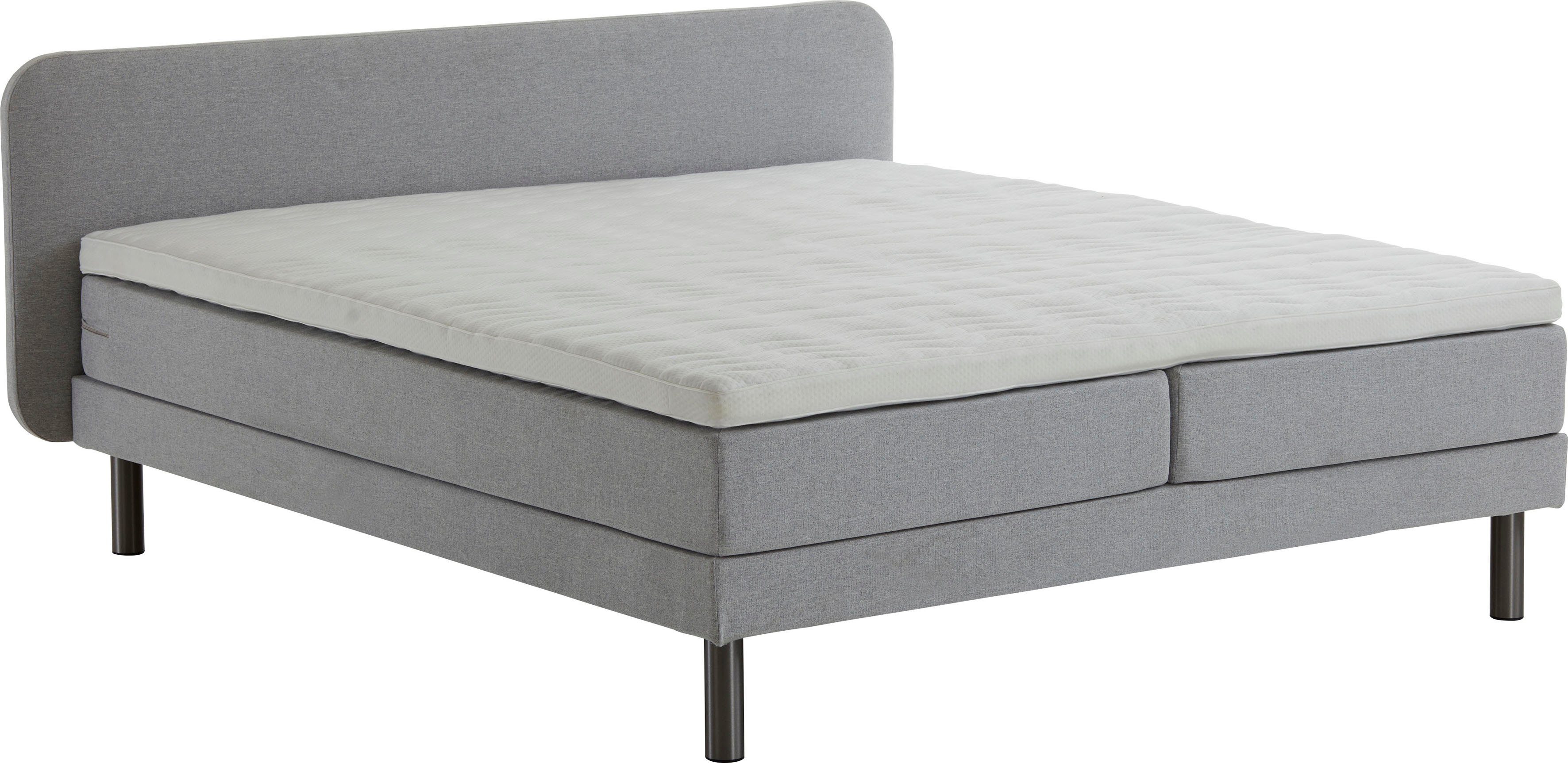 ATLANTIC home collection Boxspring CAROLA met 7-zones-pocketveringsmatras en topmatras van comfortschuim
