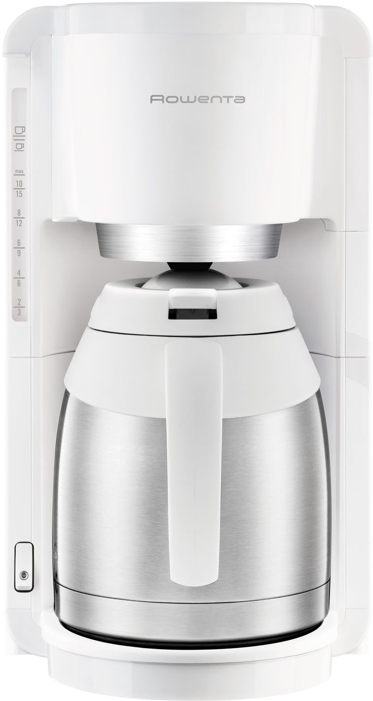 Rowenta Filterkoffieapparaat CT3818 Adagio milano, 1,25 l, Edelstalen thermoskan, 10-15 kopjes, 1,25 liter, automatische uitschakeling