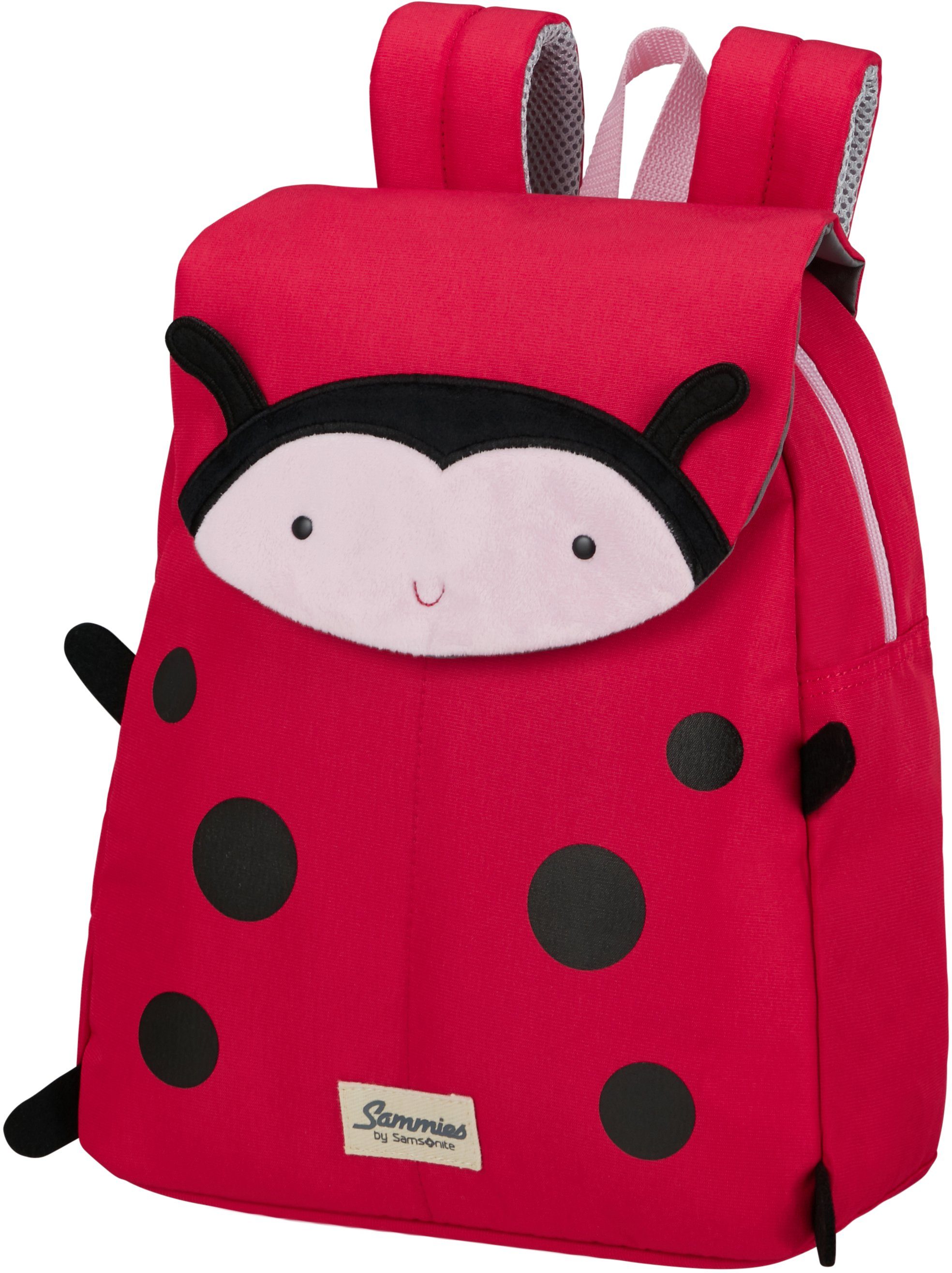Samsonite Kinderrugzak Happy Sammies ECO S+ Ladybug Lally Kindertuin rugzak kinder vrijetijds rugzak kinder-backpack