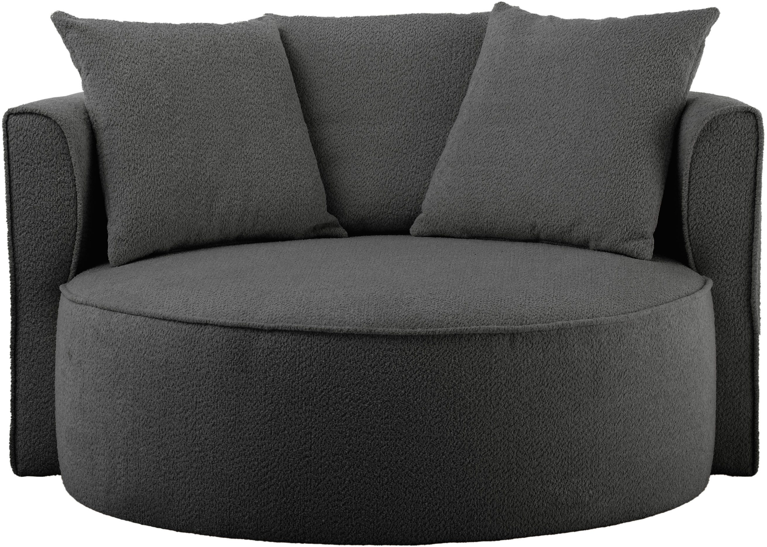 LeGer Home by Lena Gercke XXL-fauteuil Isalie, stoel in moderne kleuren, leesstoel, loveseat, grote stoel