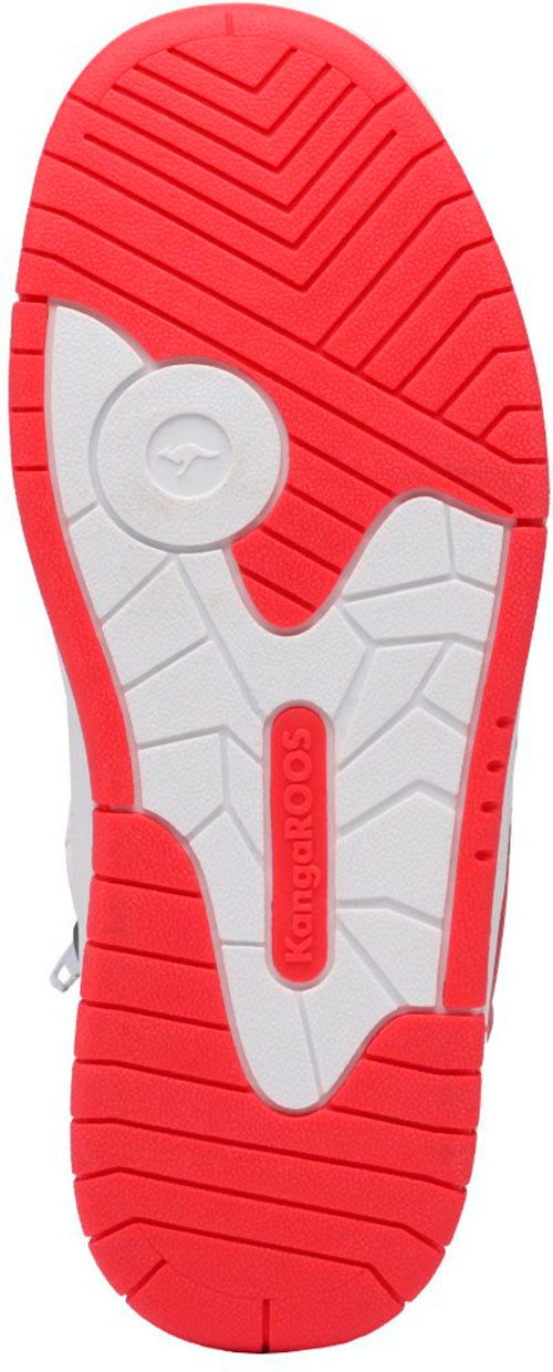 KangaROOS Sneakers K-CP Deck Mid RV met vetersluiting