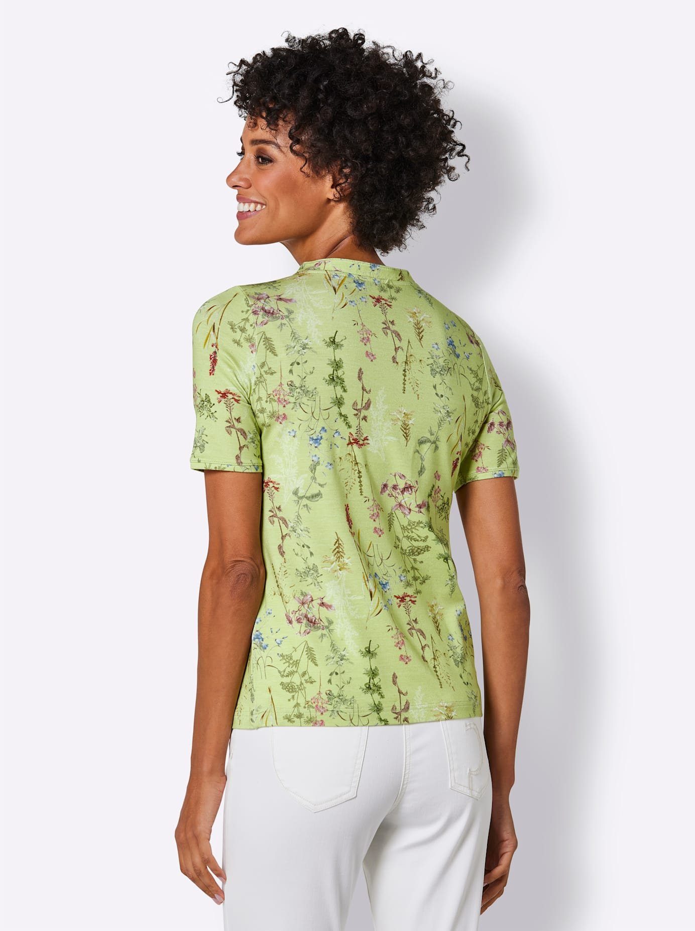 CREATION L PREMIUM Shirt met print Lyocell-shirt (1-delig)
