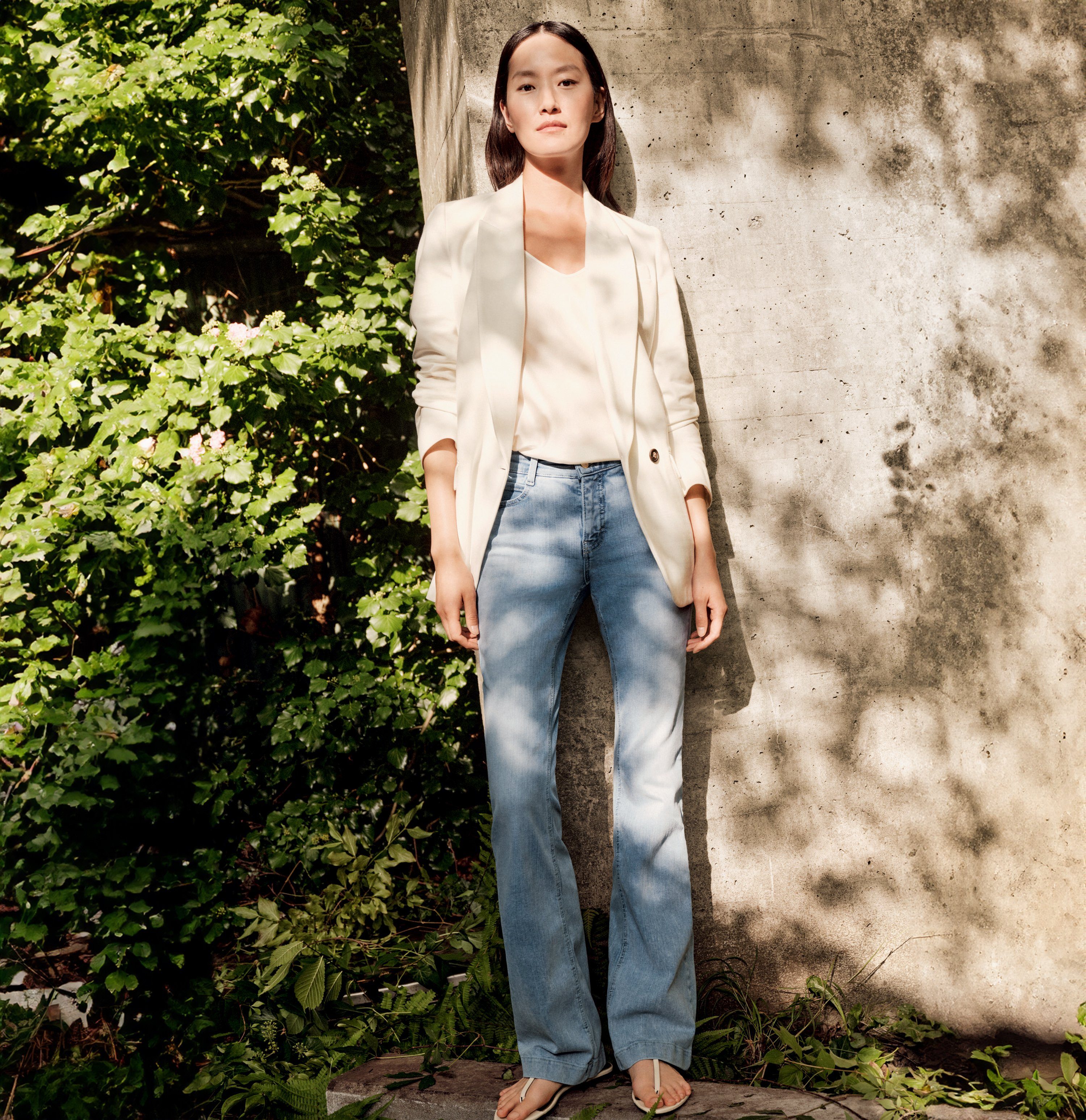 MAC Bootcut jeans Dream-Boot Recht belijnd met iets uitlopende pijpen