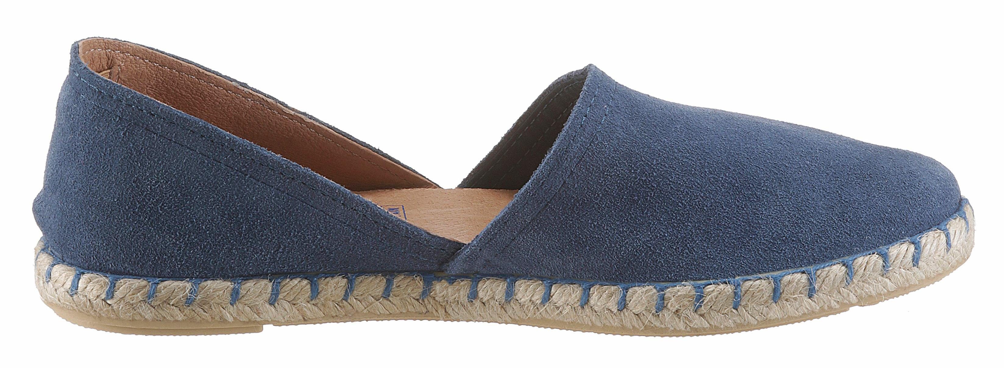 VERBENAS Espadrilles CARMEN SERRAJE , instapschoen, zomerschoen, loafer met typische jute rand