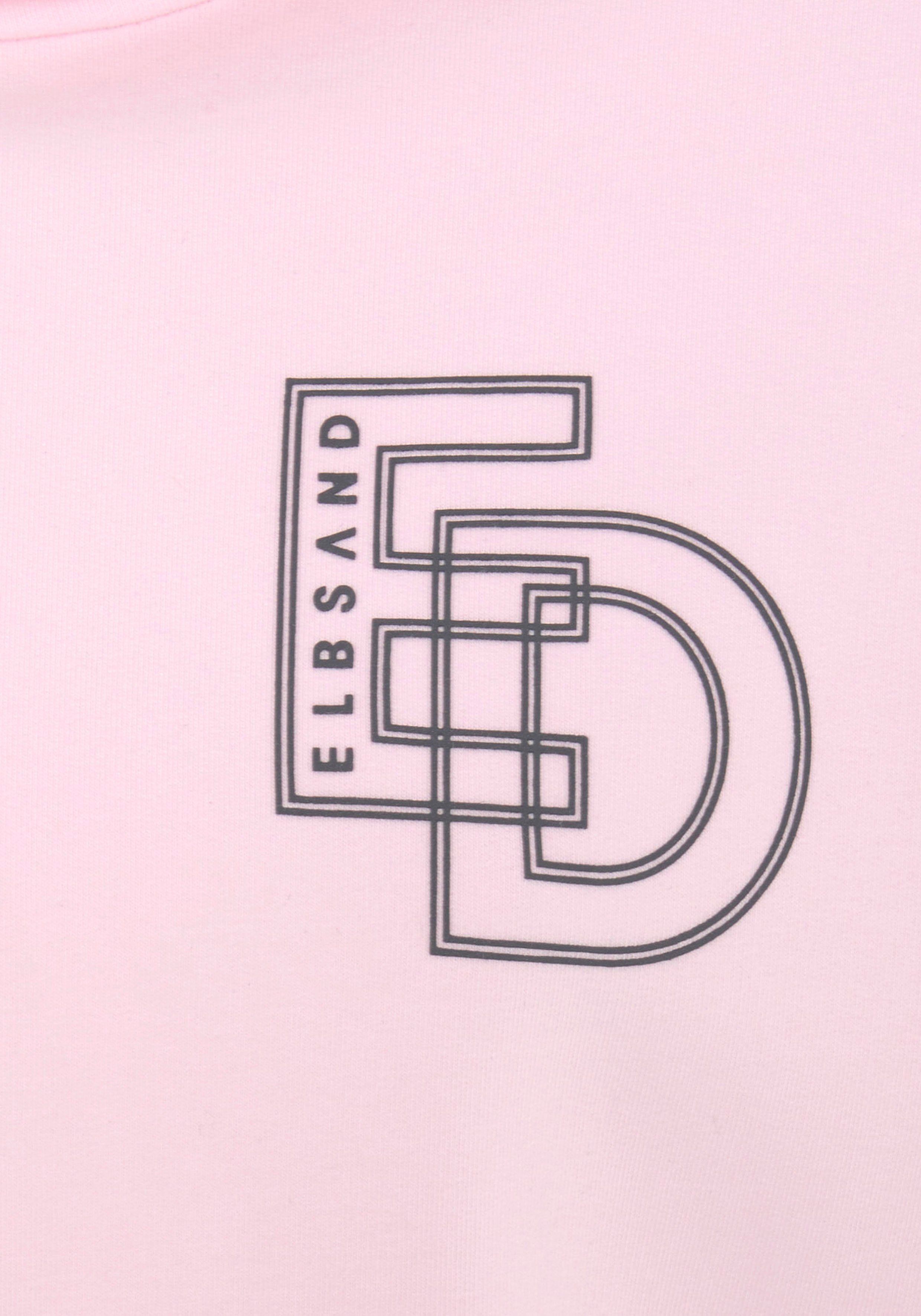 Elbsand Hoodie met grote logoprint op de rug