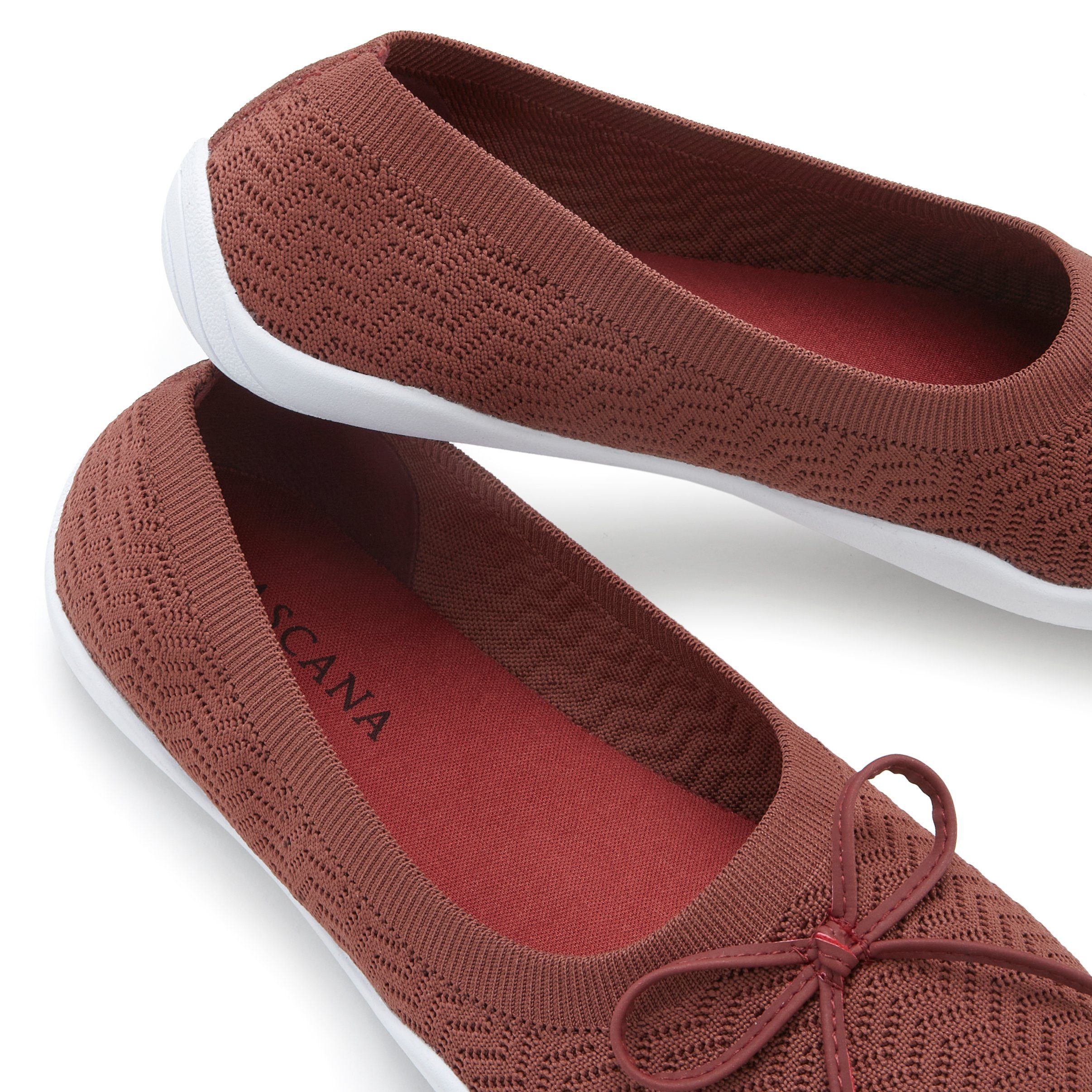 Lascana Sneaker ballerina's Slipper, lage schoen, slip-on sneaker ultralicht VEGAN