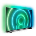 philips led-tv 70pus7906-12, 177 cm - 70 ", 4k ultra hd, android tv - smart tv, ambilight langs 3 randen zilver