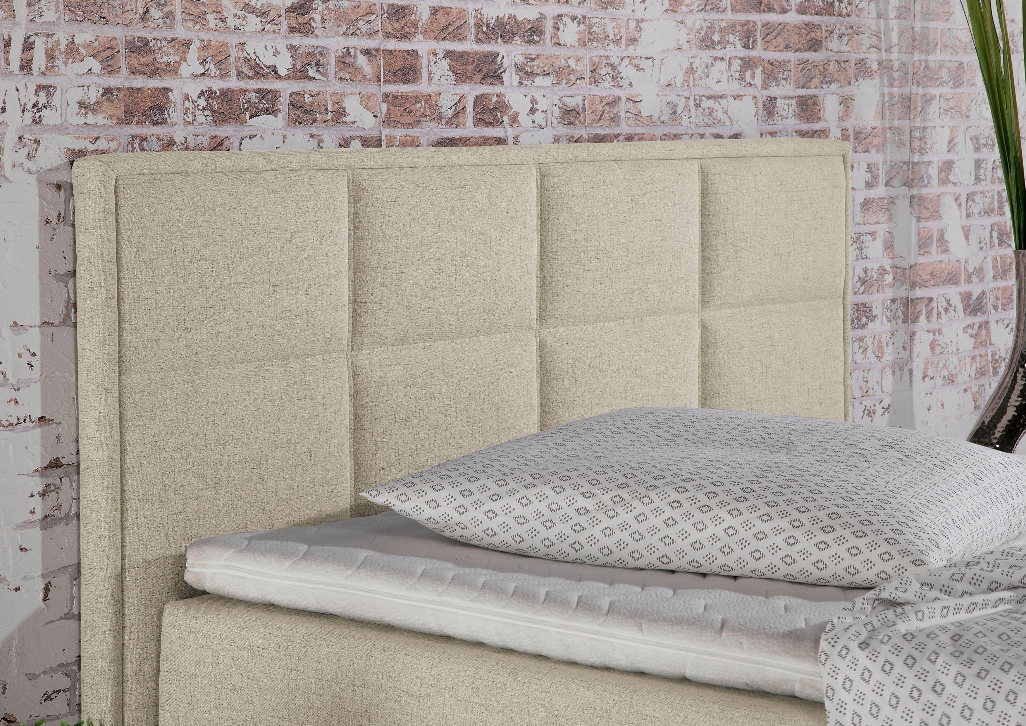 Home affaire Boxspring Casey in 5 breedten, 3 uitvoeringen, 2 hardheden, stiksels, topmatras