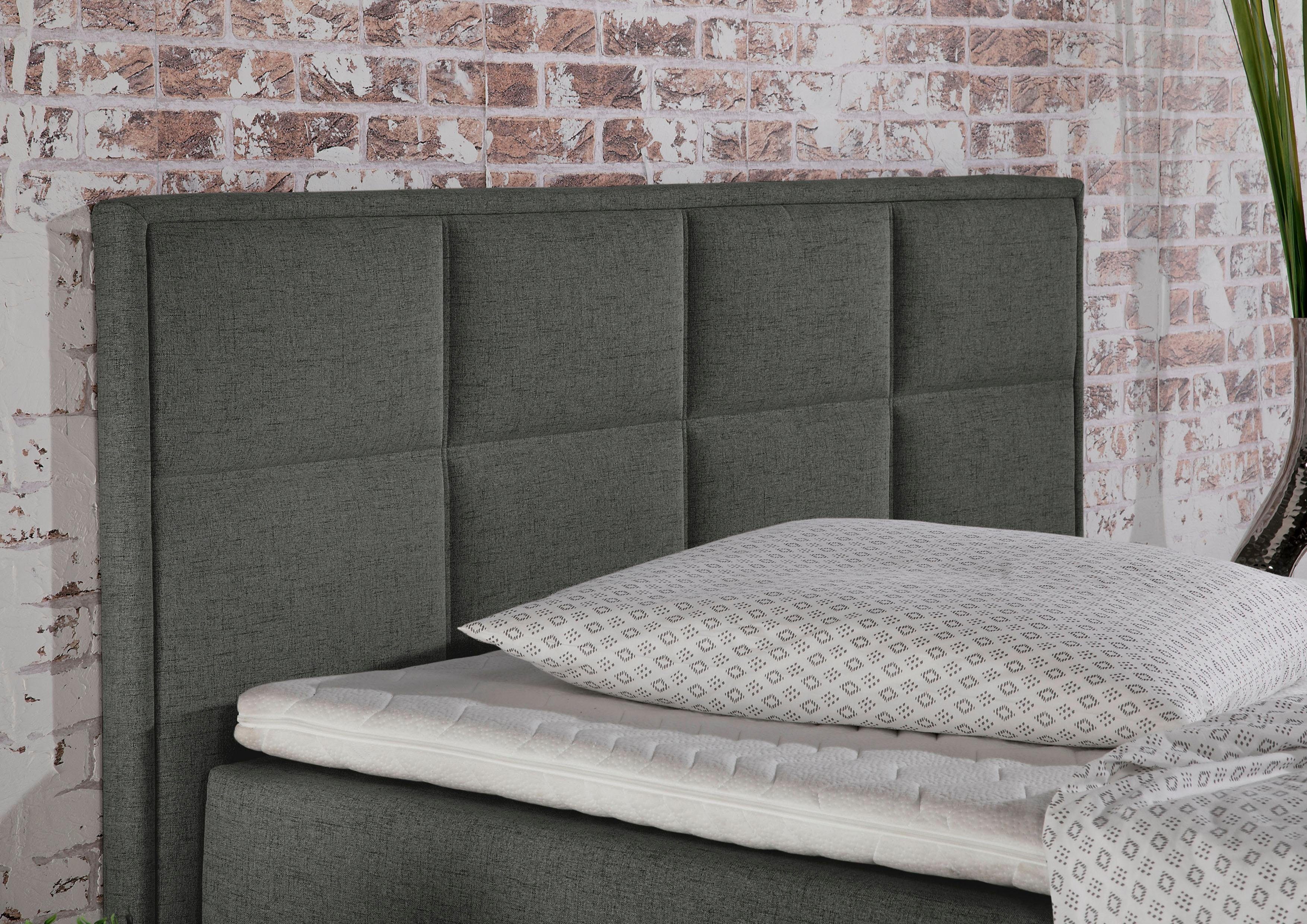 Home affaire Boxspring Casey in 5 breedten, 3 uitvoeringen, 2 hardheden, stiksels, topmatras