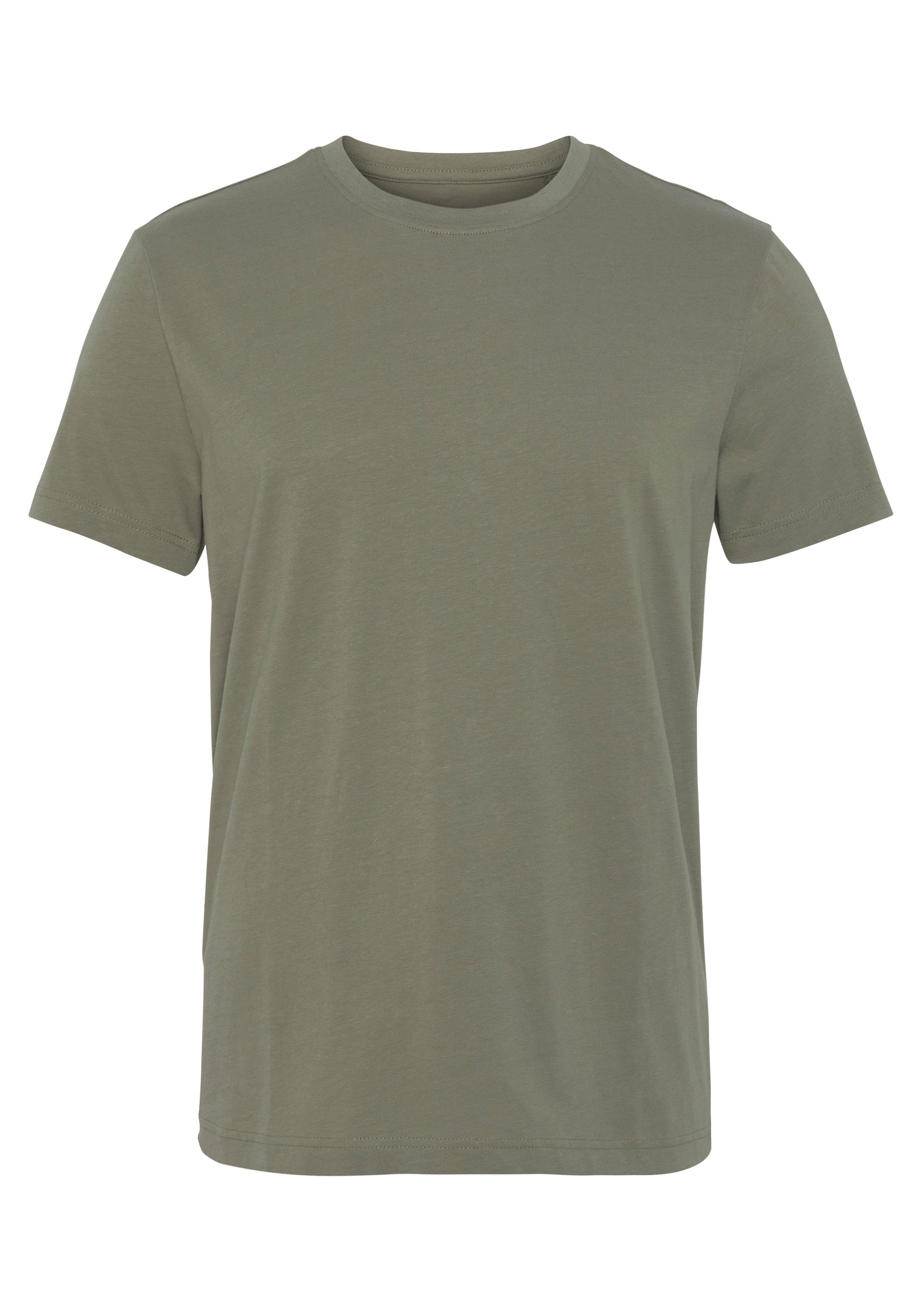 AJC T-shirt losse pasvorm basic stijl (3-delig Set van 3)