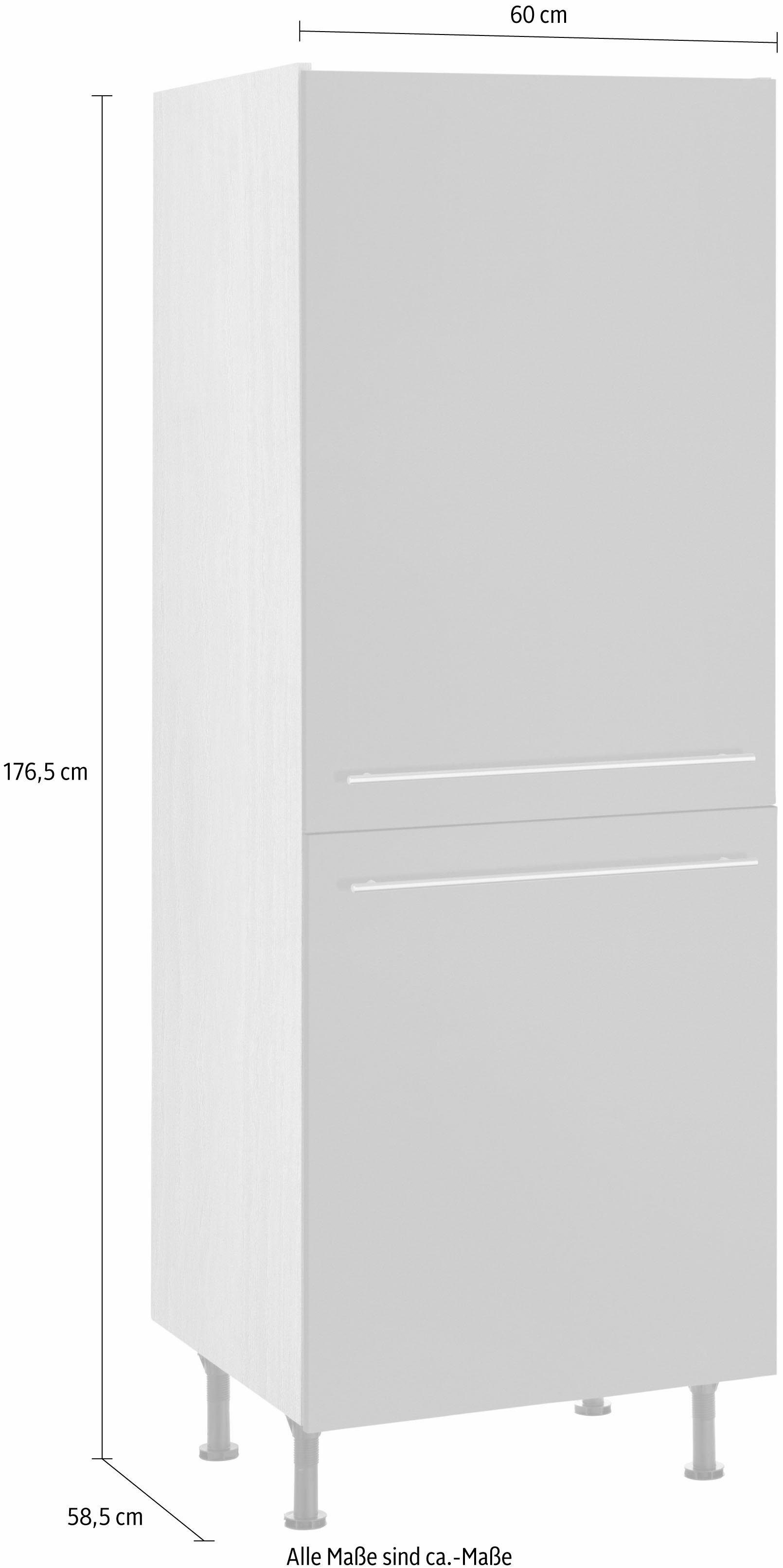 OPTIFIT Hoge kast Bern 60 cm breed, 176 cm hoog, met in hoogte verstelbare stelpoten