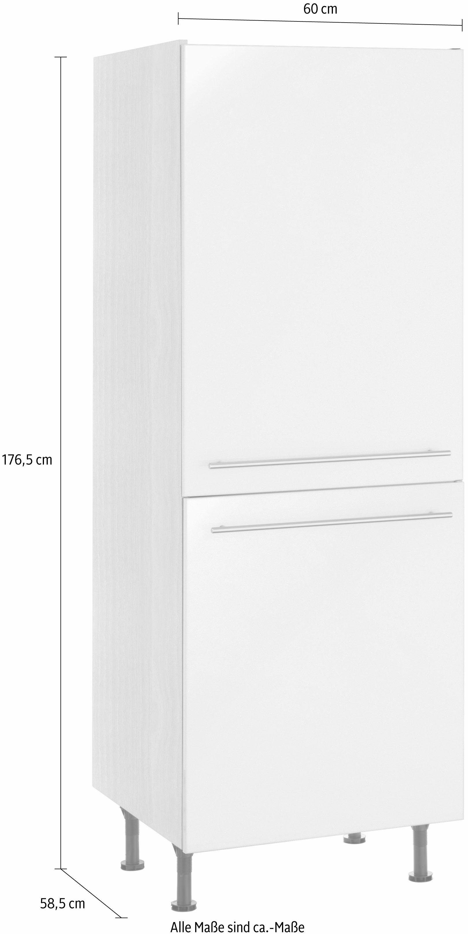 OPTIFIT Hoge kast Bern 60 cm breed, 176 cm hoog, met in hoogte verstelbare stelpoten