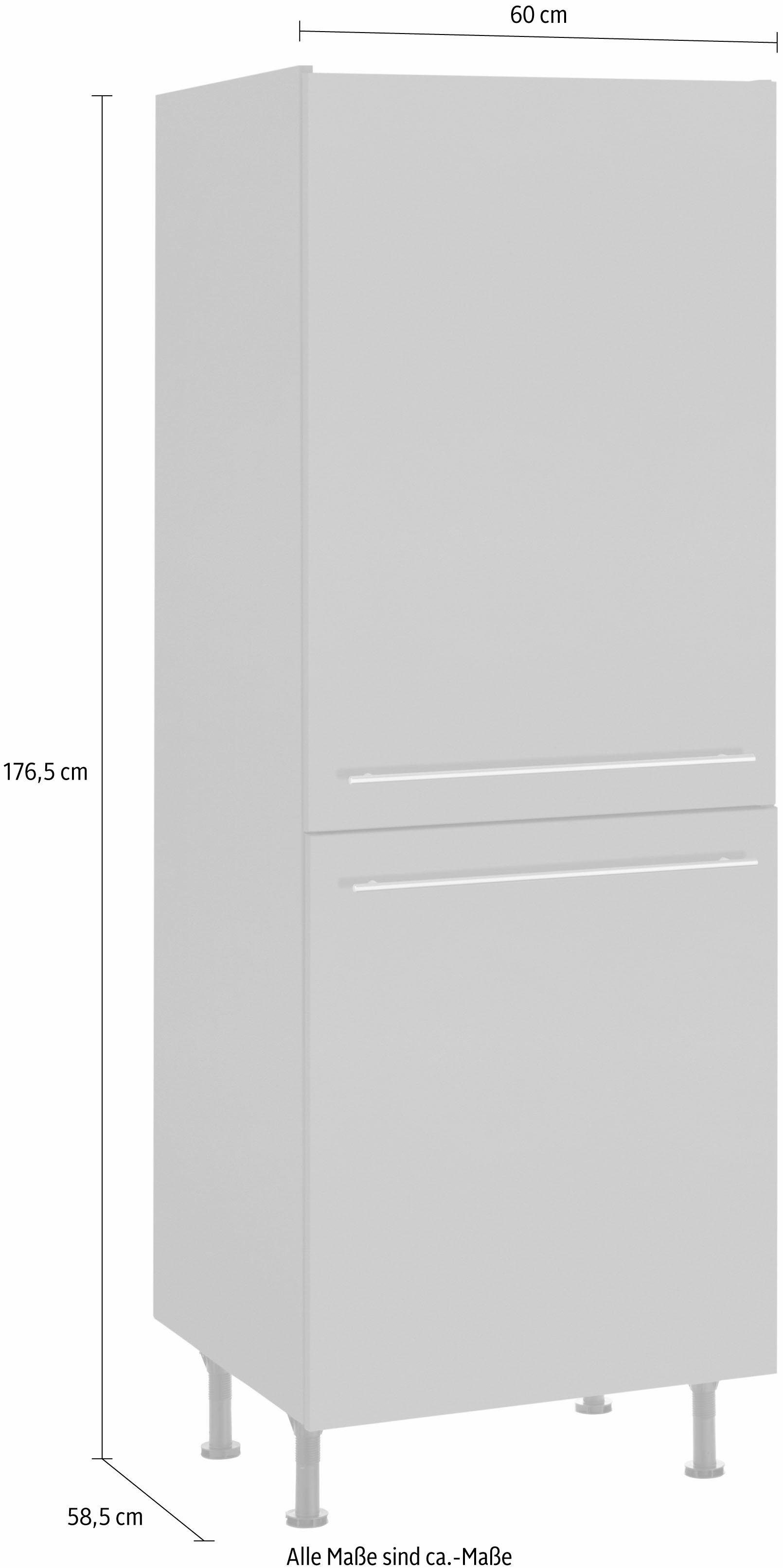 OPTIFIT Hoge kast Bern 60 cm breed, 176 cm hoog, met in hoogte verstelbare stelpoten
