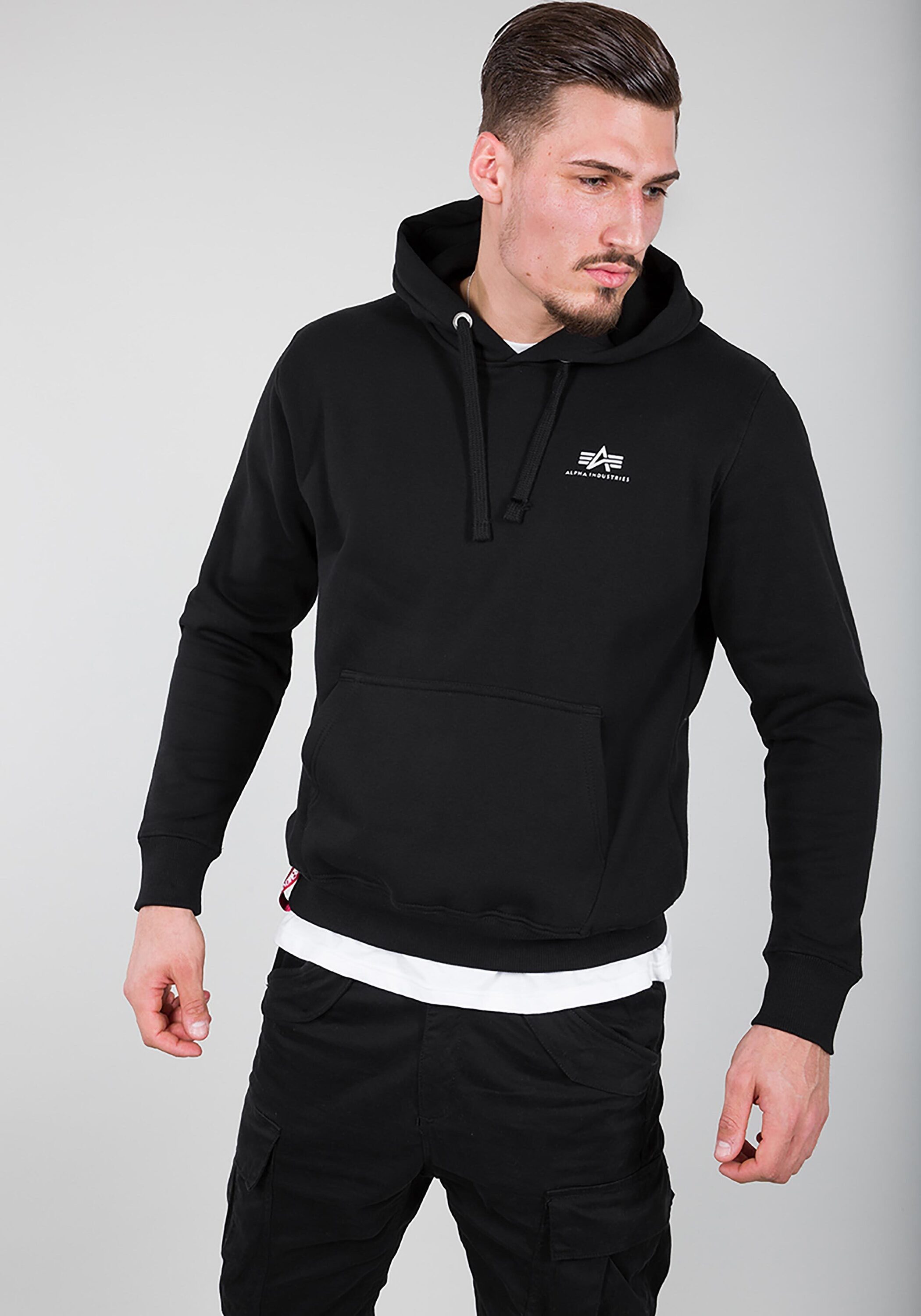 Alpha Industries Hoodie  Men - Hoodies Basic Hoody Small Logo