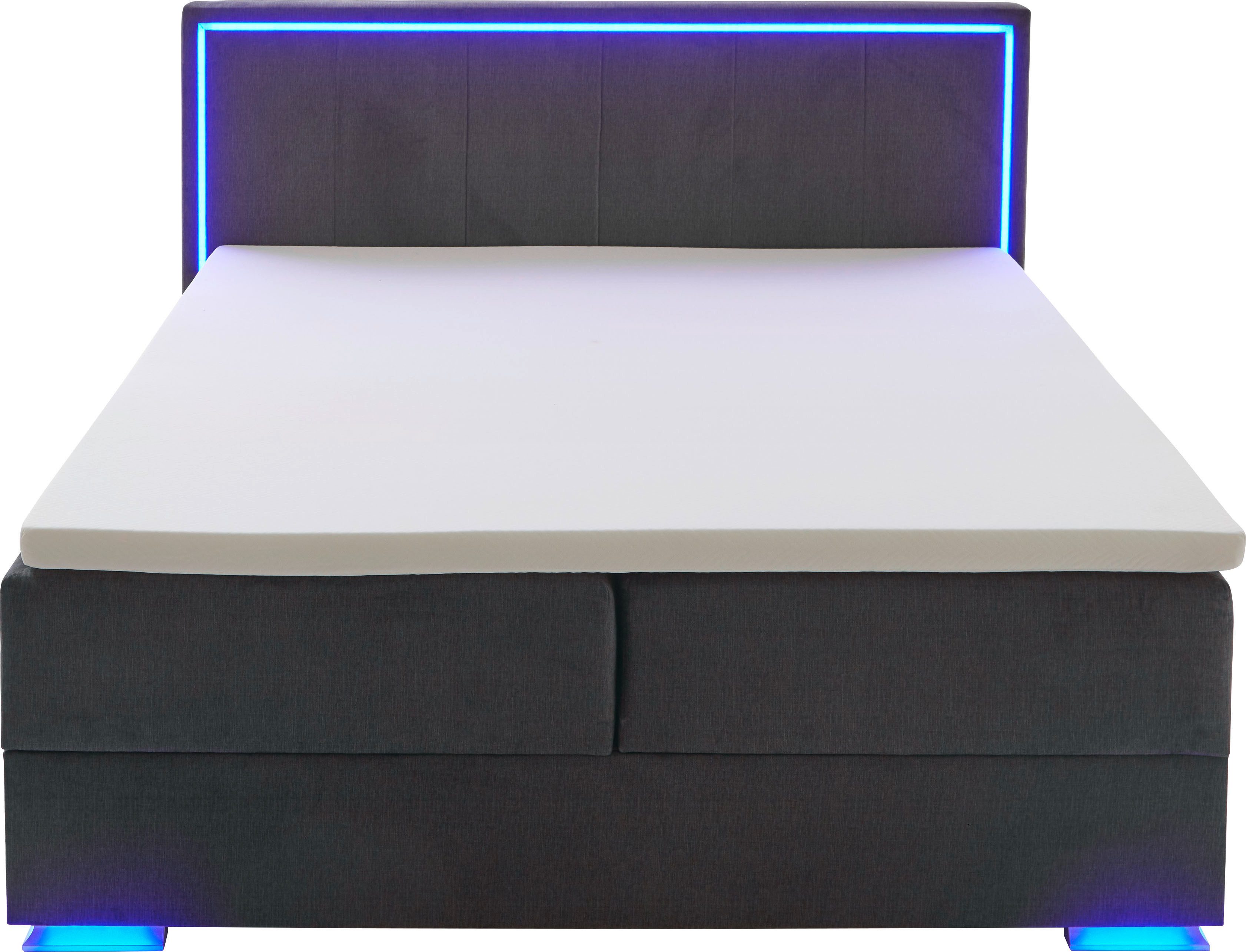 meise.möbel Boxspring Colorado II inclusief led-verlichting & topper