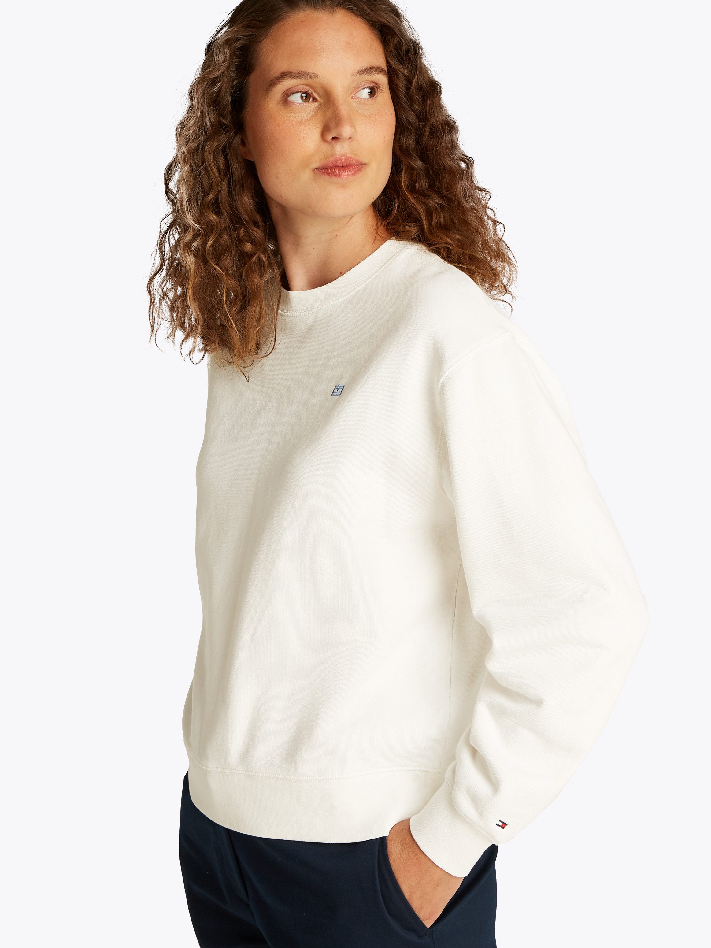 Tommy Hilfiger Sweatshirt REG CONTRAST FLAG SWEATSHIRT