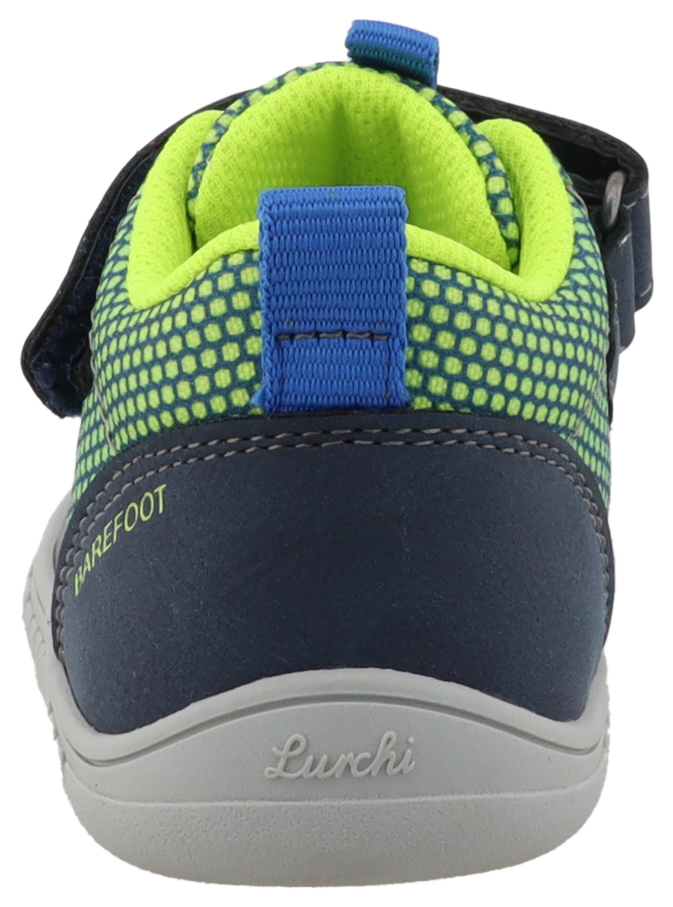 Lurchi Barefootschoenen Baran, Barefoot , slippers, met kleurverloop, maatsjabloon om te downloaden