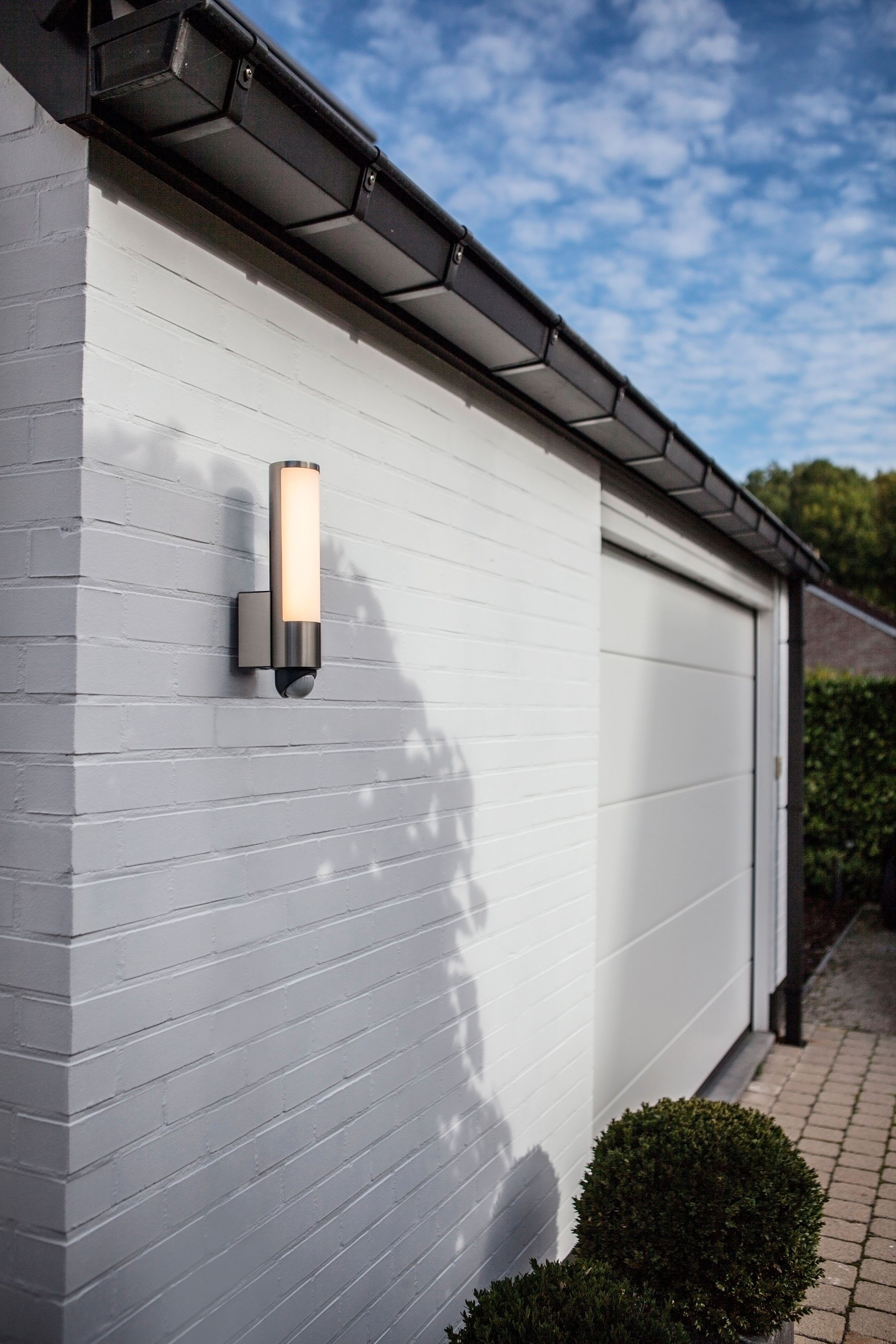 LUTEC Ledwandlamp voor buiten Leda (1 stuk)