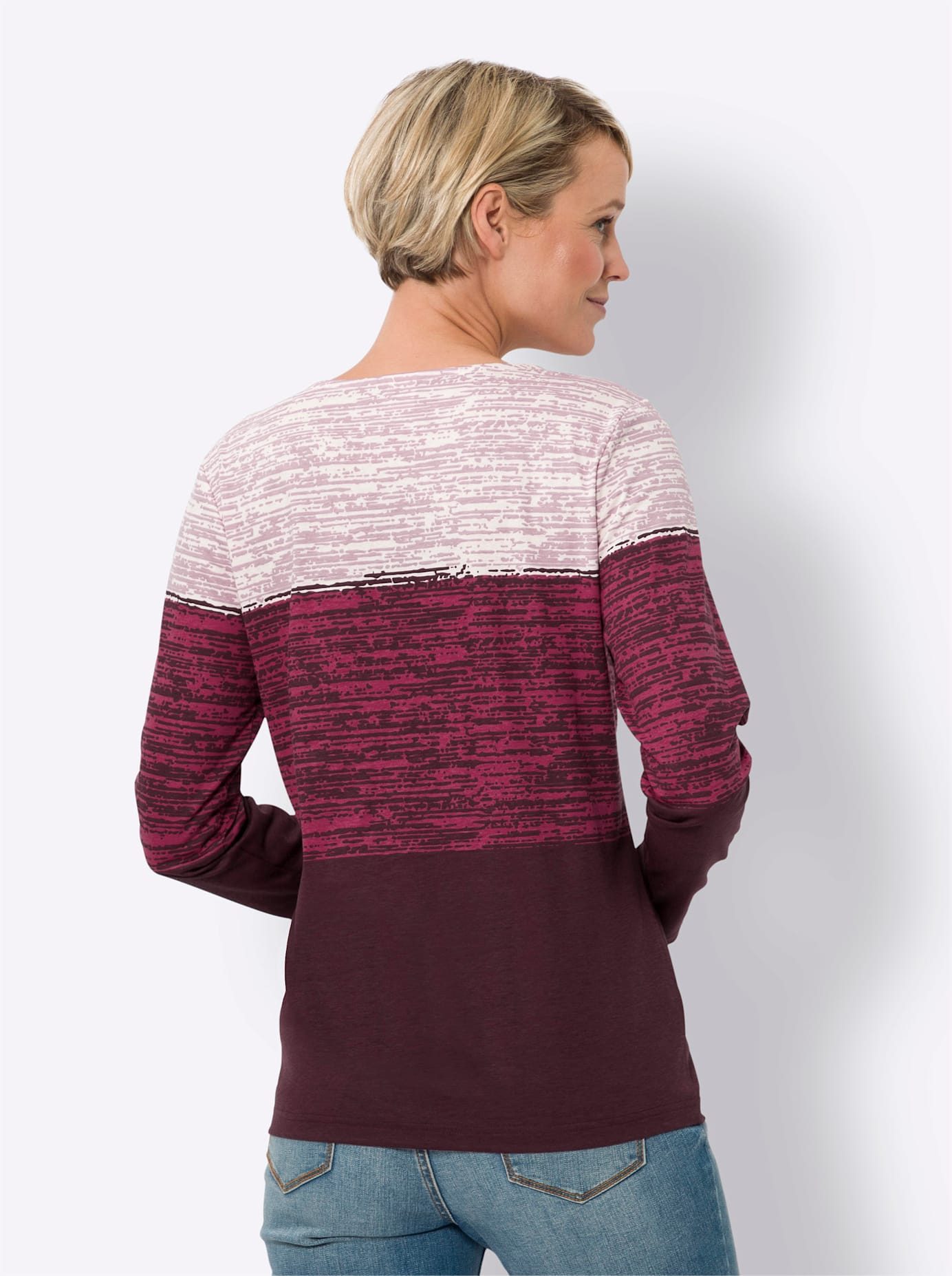 Classic Basics Shirt met lange mouwen Shirt met ronde hals (1-delig)