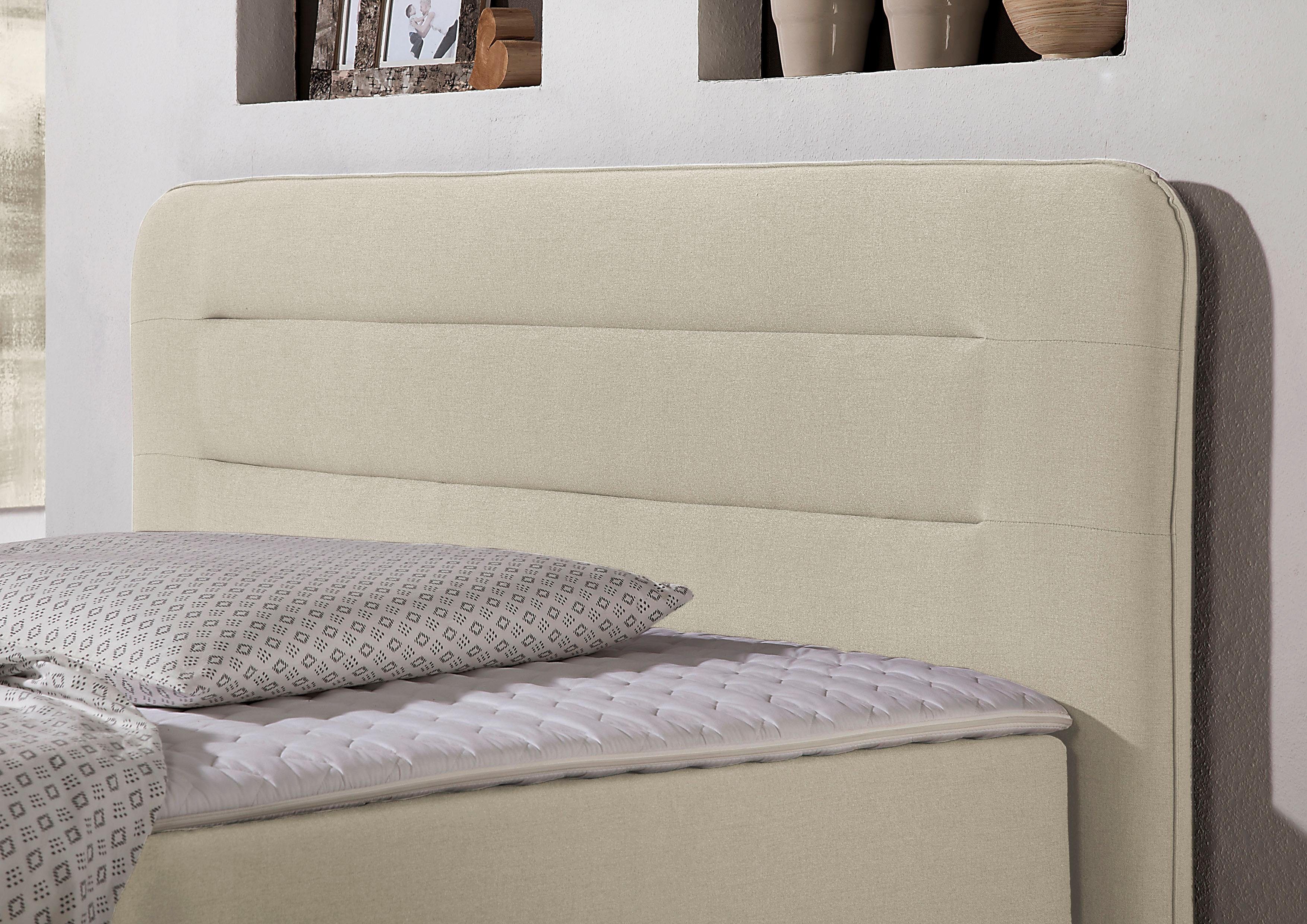 Home affaire Boxspring Manchester 5 breedten, 3 uitvoeringen, 2 hardheden, topmatras, stiksels