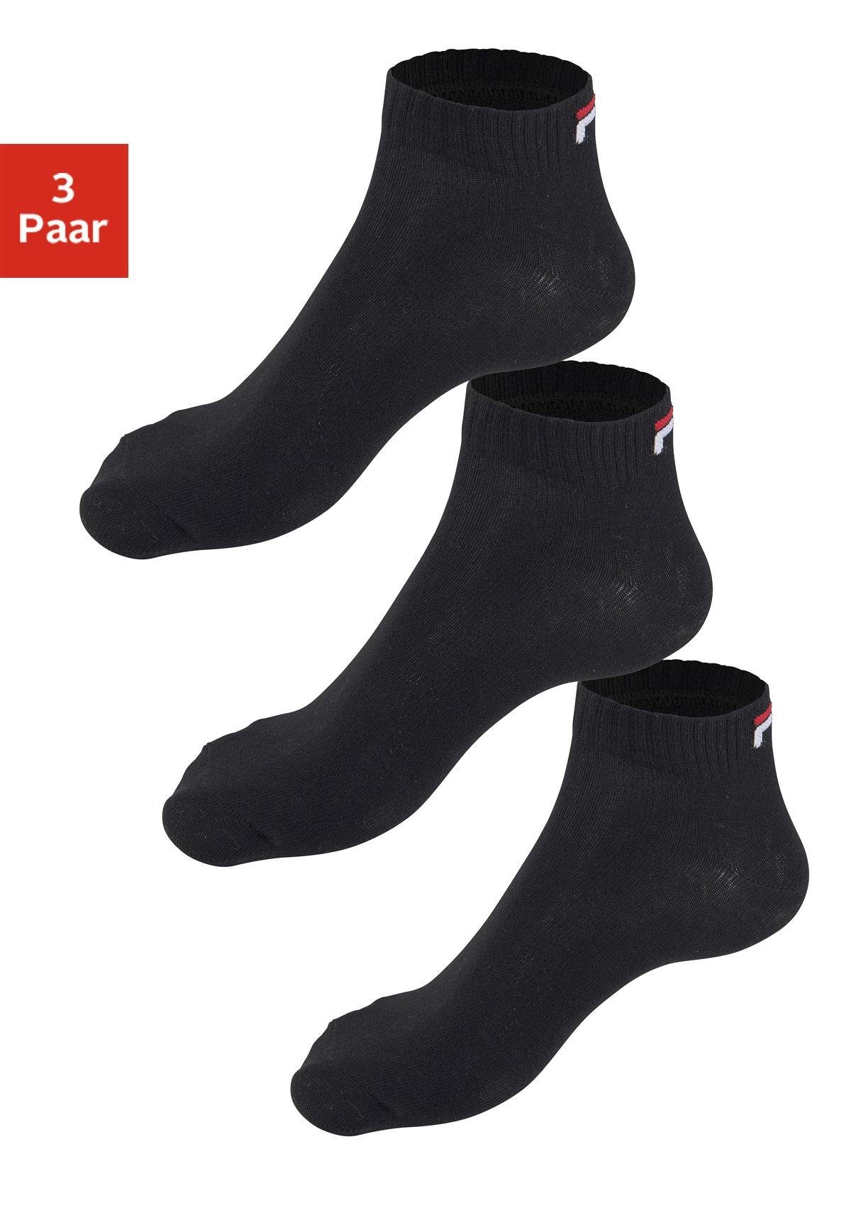 Fila NU 15% KORTING: FILA korte uniseks sokken (set van 3 paar)