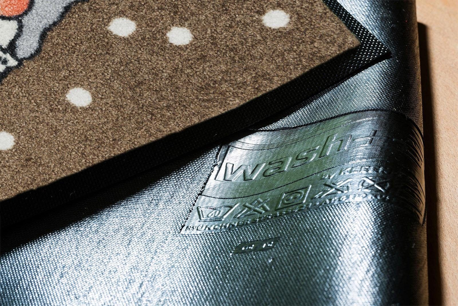 wash+dry by Kleen-Tex Mat Winterkabouters Inloopmat, antislip, wasbaar