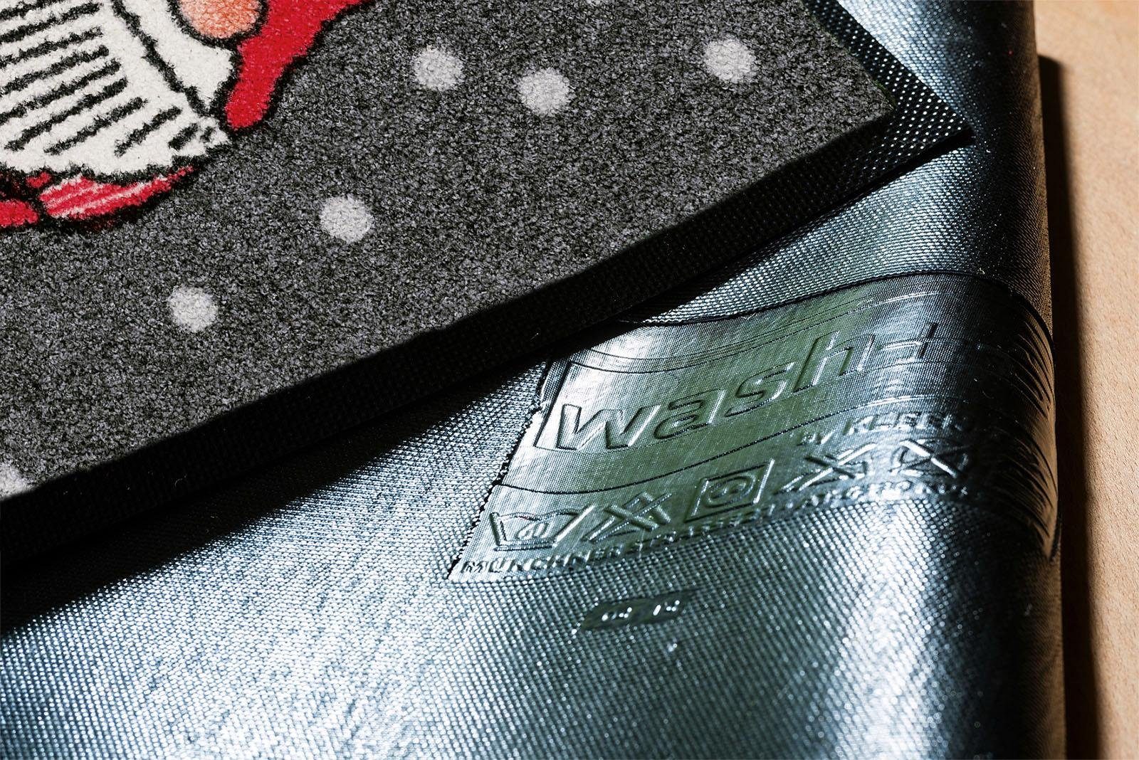 wash+dry by Kleen-Tex Mat Winterkabouters Inloopmat, antislip, wasbaar