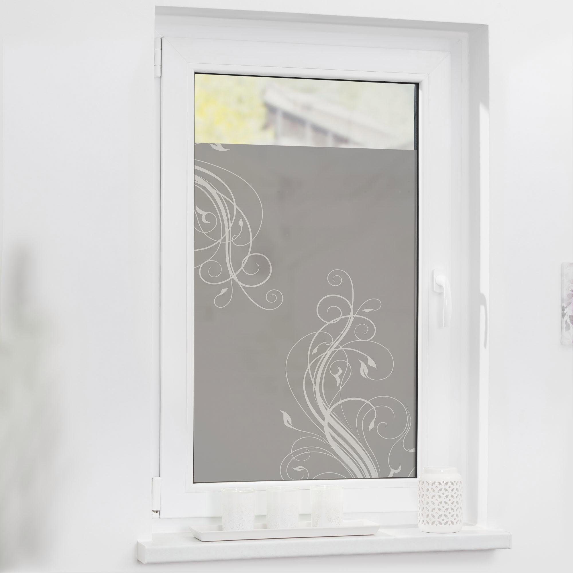 LICHTBLICK Raamfolie Floral zelfklevend, privacybescherming (1 stuk)