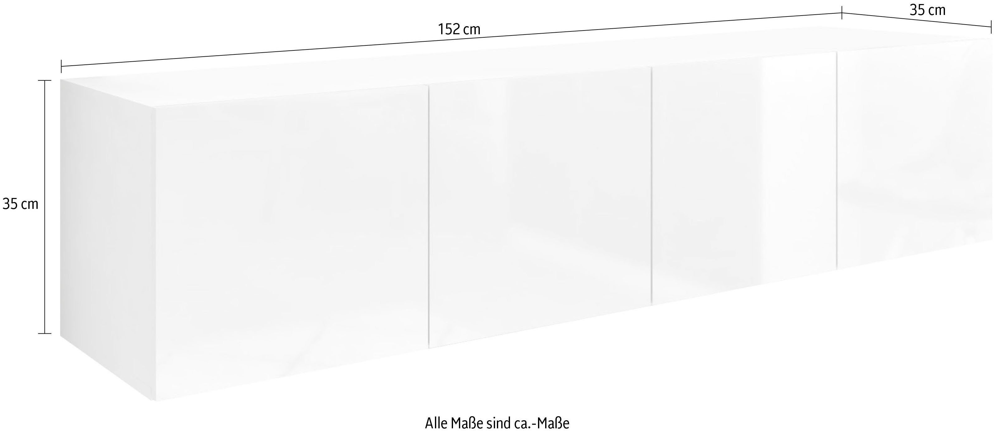 borchardt Möbel Tv-meubel Vaasa Breedte 152 cm, alleen hangend