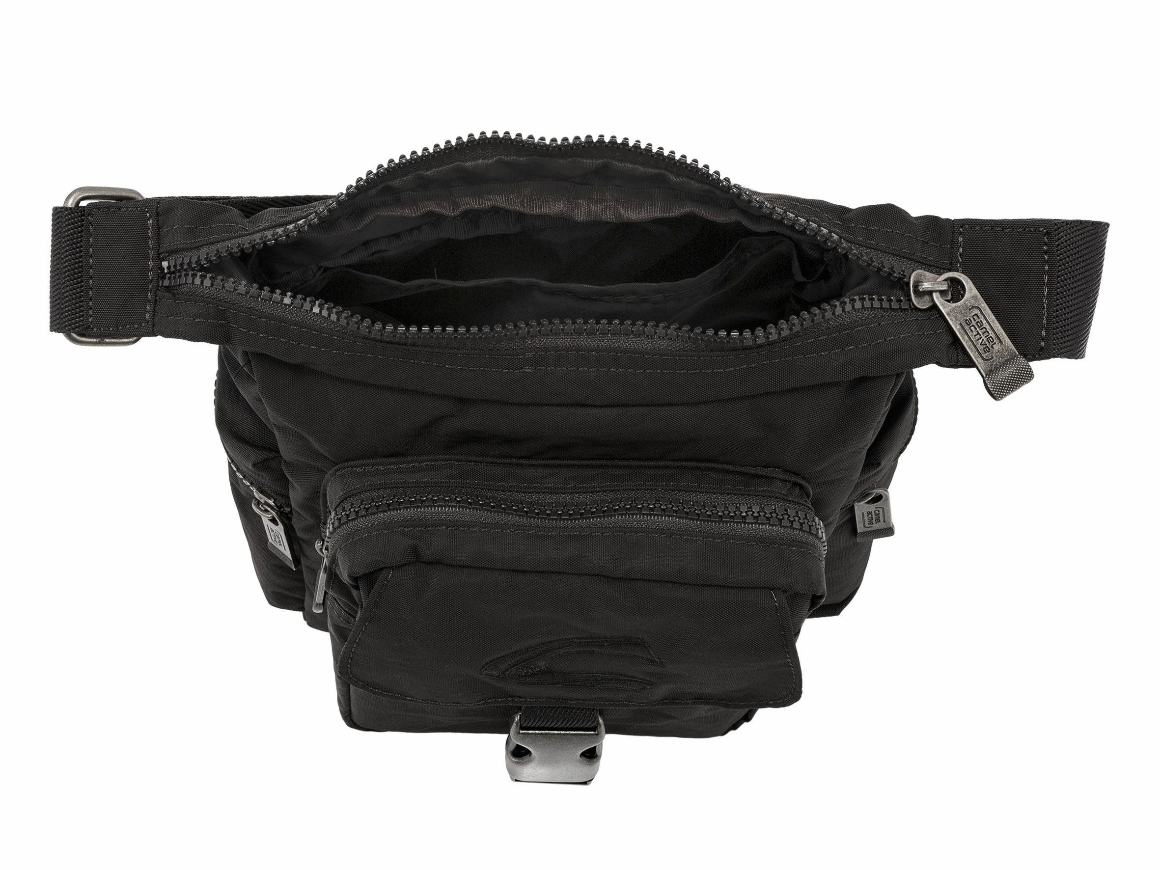 camel active Schoudertas Journey van licht robuust nylon, functioneel perfect voor alle levensomstandigheden