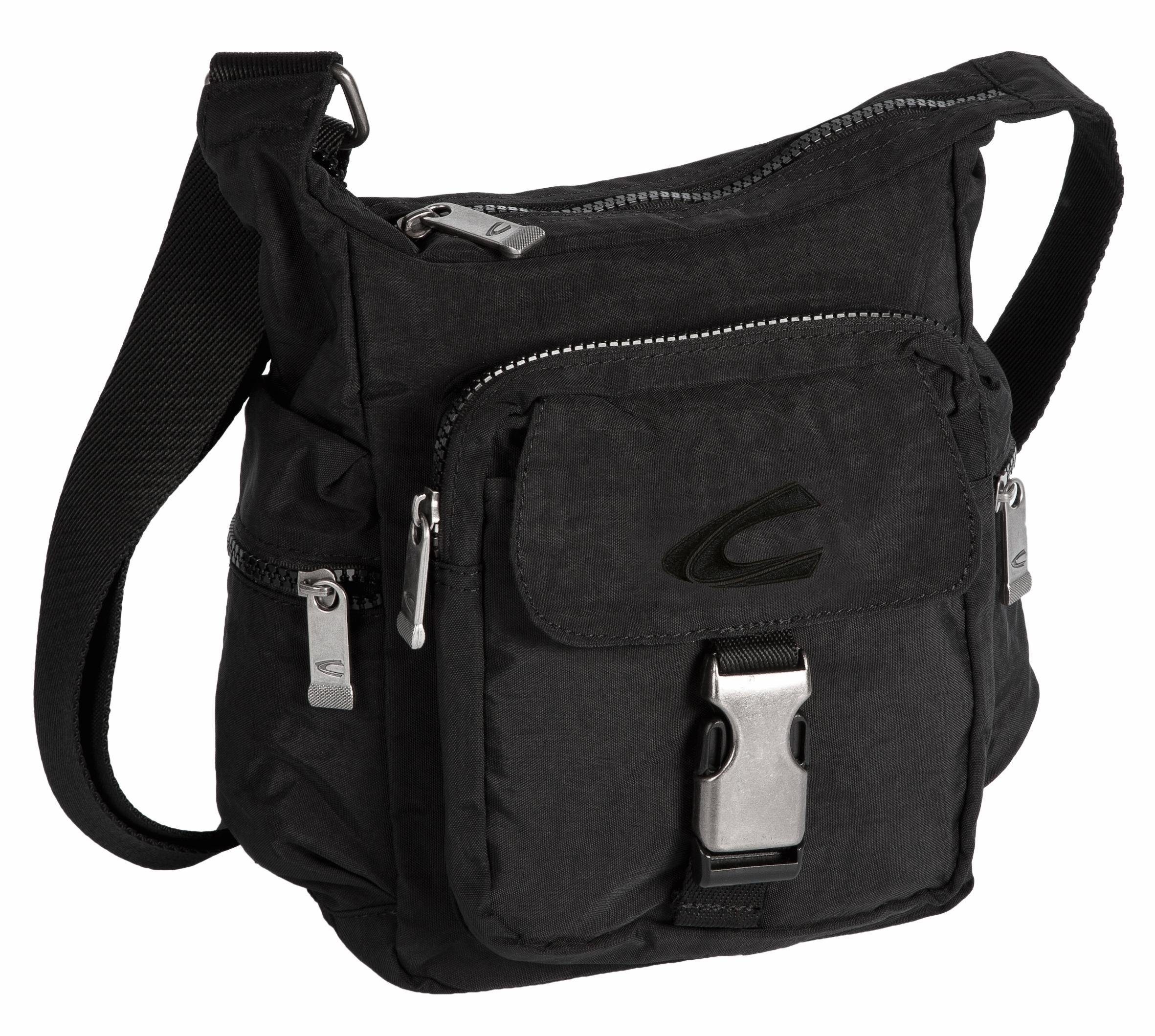 camel active Schoudertas Journey van licht robuust nylon, functioneel perfect voor alle levensomstandigheden