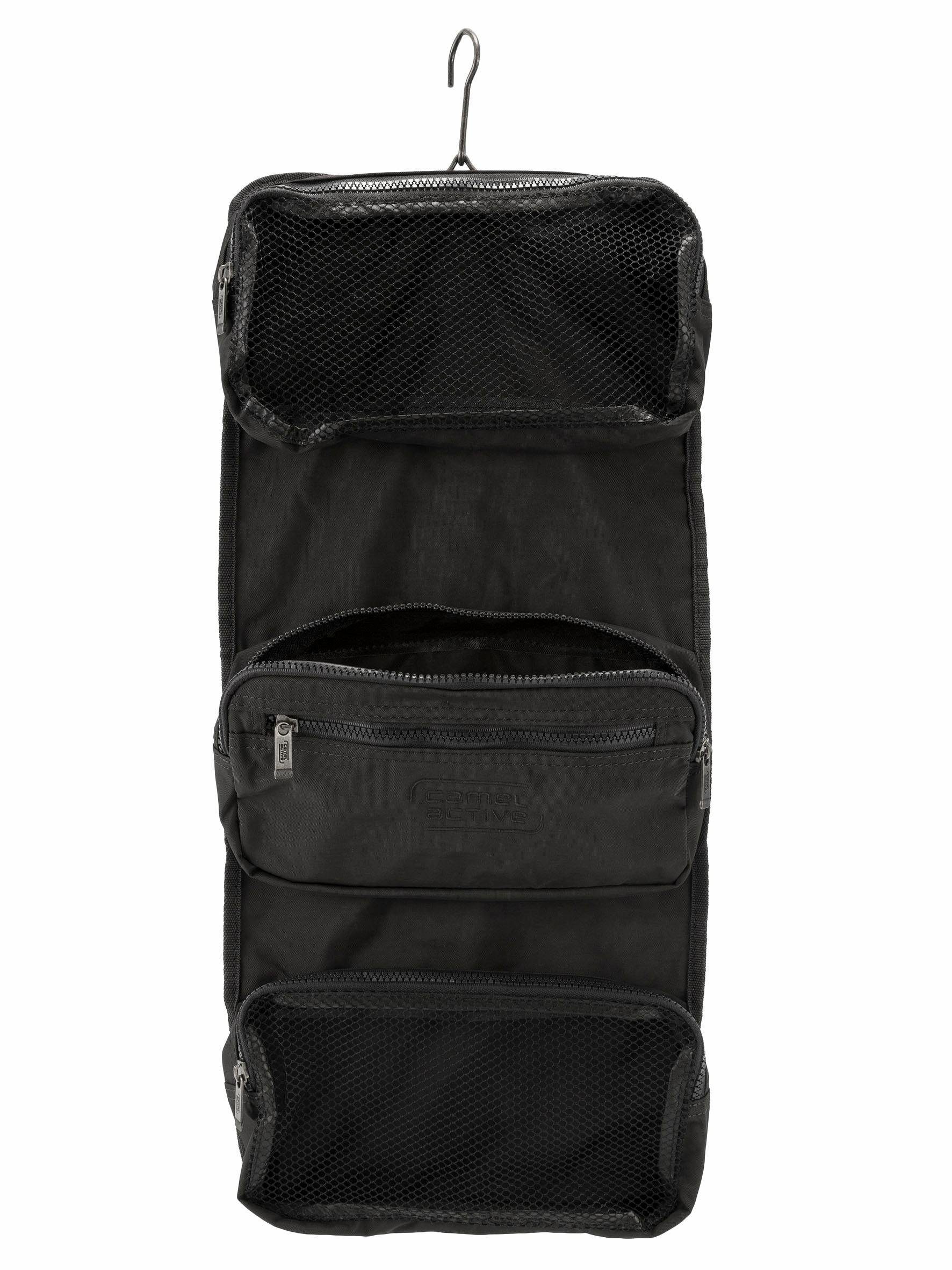 camel active Toilettas Journey van licht robuust nylon, functioneel perfect voor alle levensomstandigheden