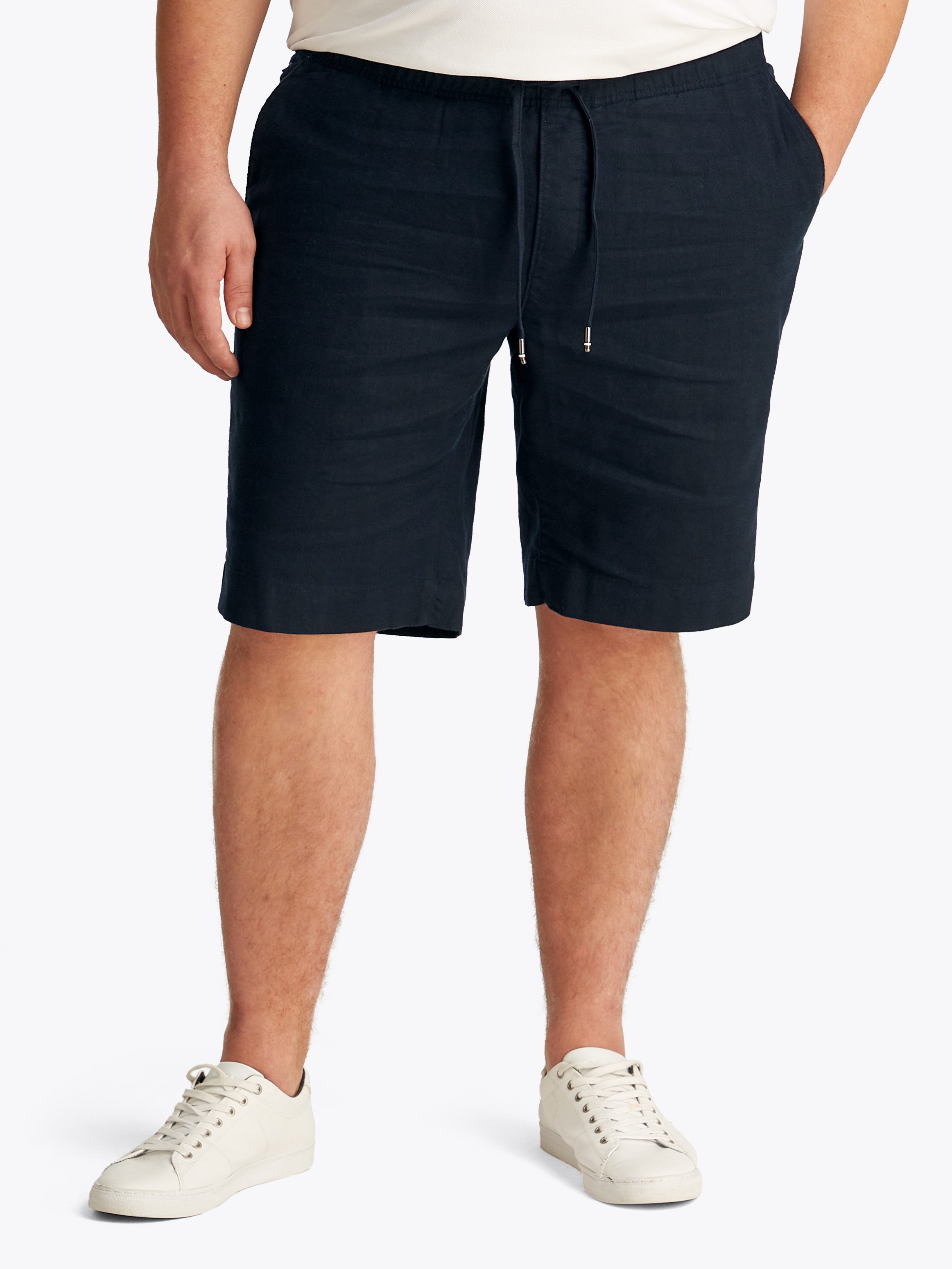 Tommy Hilfiger Short BT-BROOKLYN 7 INCH PRT SHORT-B heren bermuda broeken maat 46 blauw
