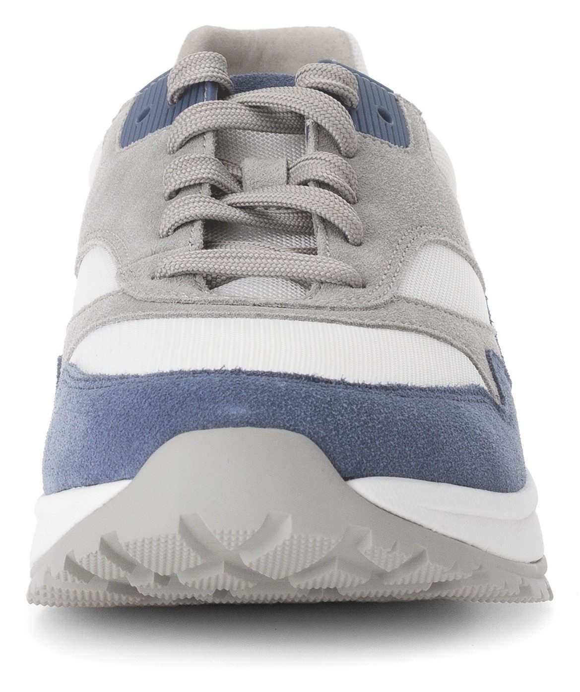 Gabor Rollingsoft Sneakers met sleehak , vrijetijdsschoen, lage schoen, veterschoen met verwisselbaar voetbed, breedte g