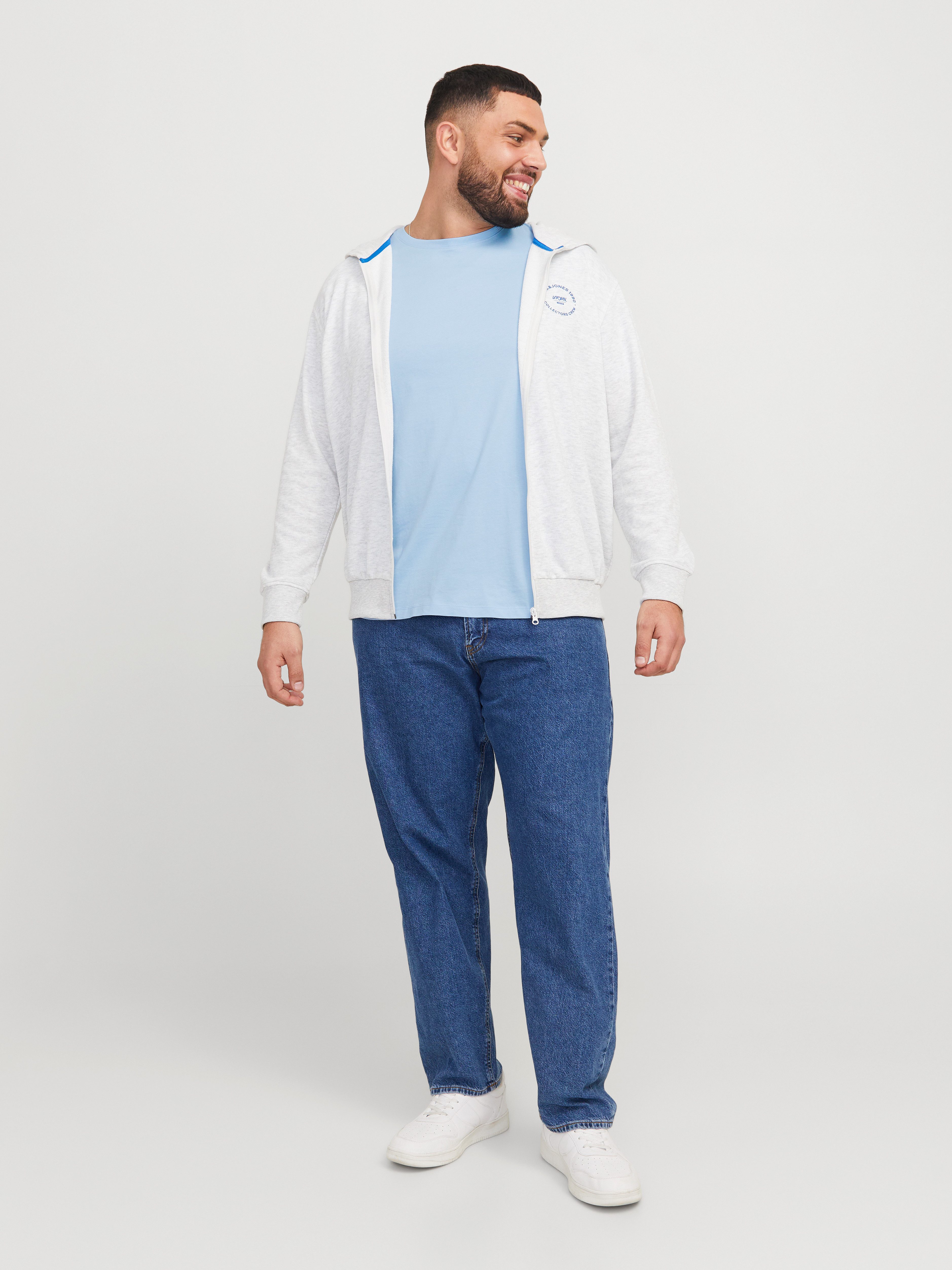 Jack & Jones PlusSize T-shirt JJEPAULOS TEE SS CREW NECK NOOS PLS