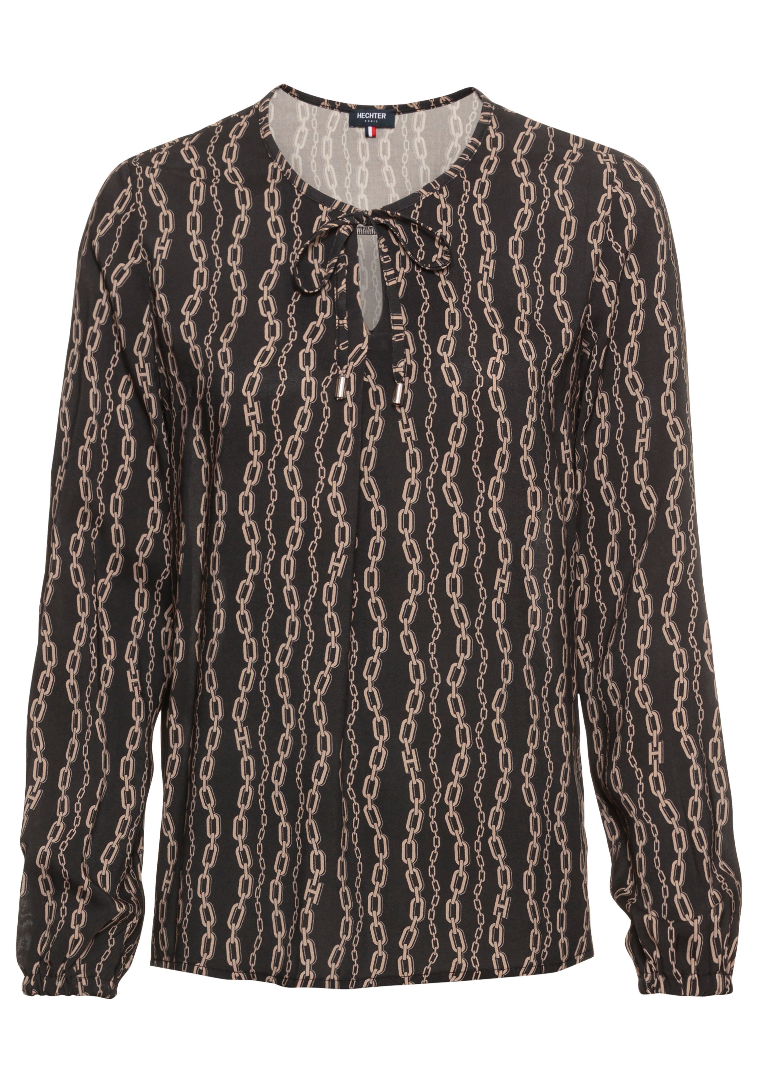 HECHTER PARIS Blouse met lange mouwen met modieuze allover-print