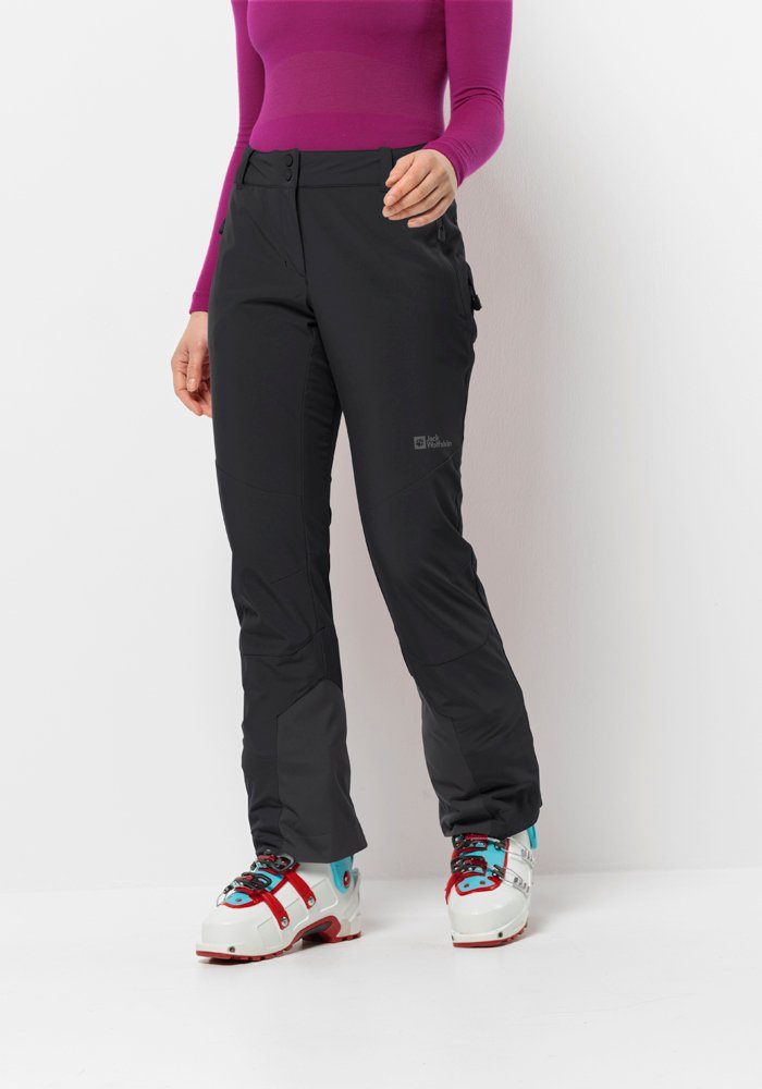 Jack Wolfskin Skibroek ALPSPITZE TOUR PANTS W dames broeken maat 36 zwart