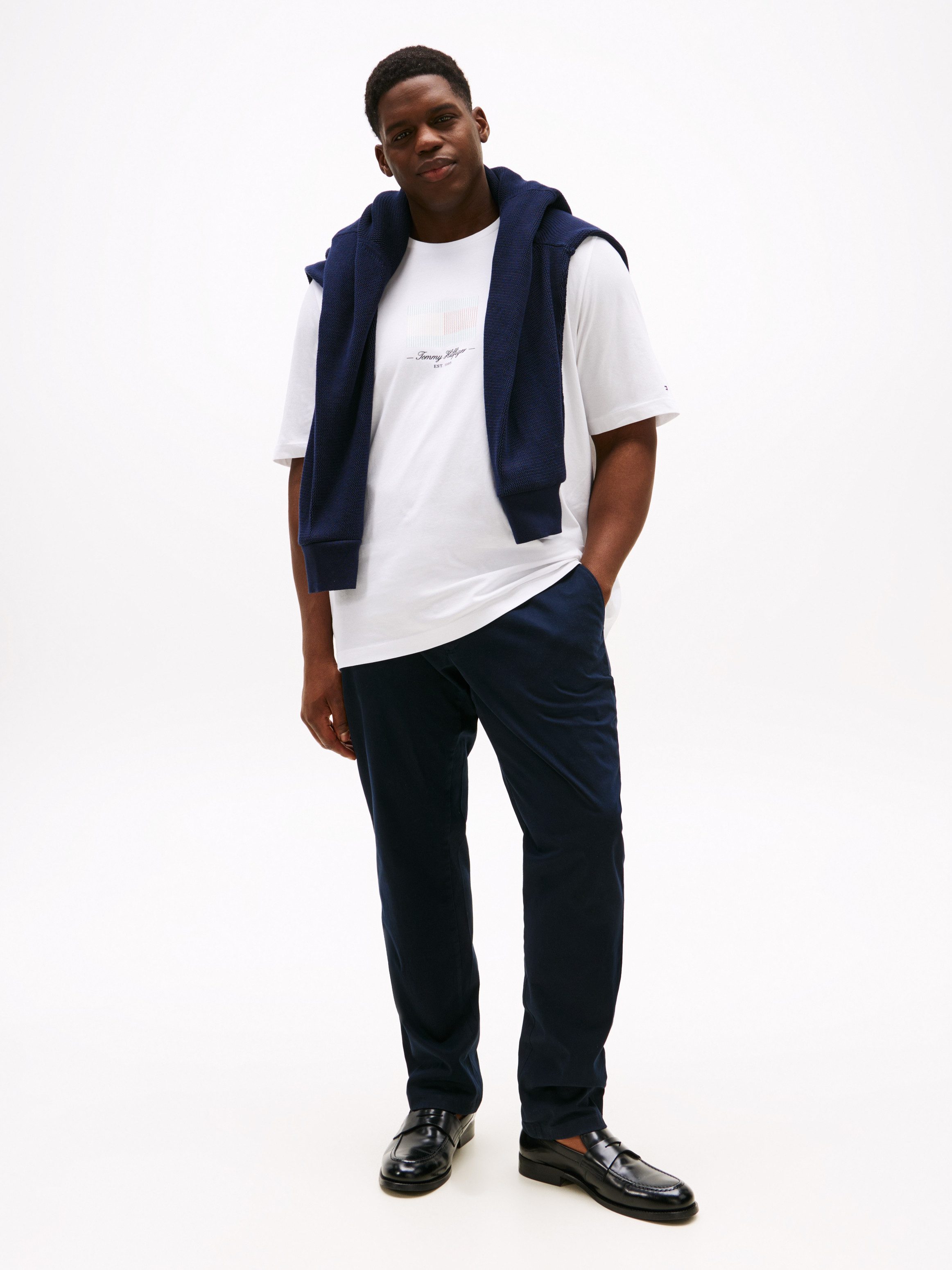 Tommy Hilfiger T-shirt BT-ITHACA FLAG TEE-B