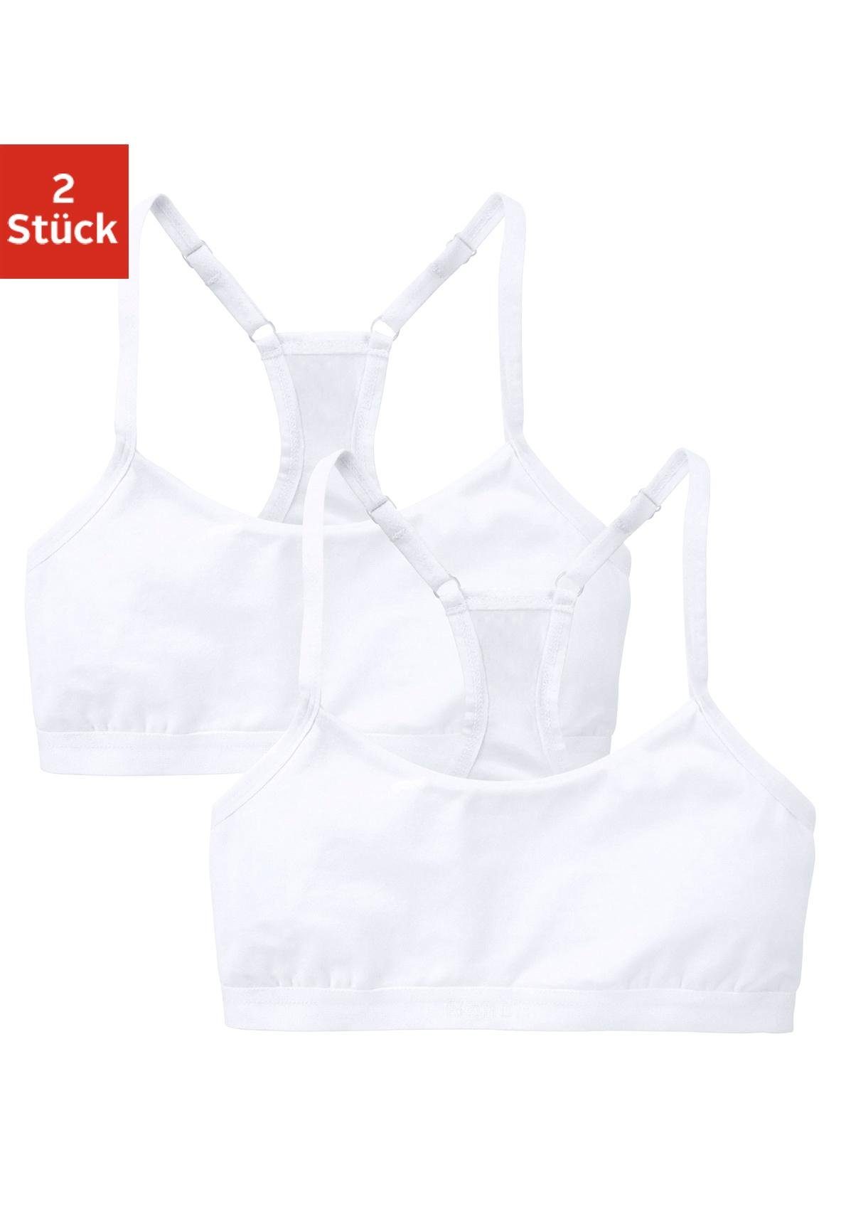 Bench. Bustier Meisjes - met sportieve racerback en verstelbare bandjes (set)