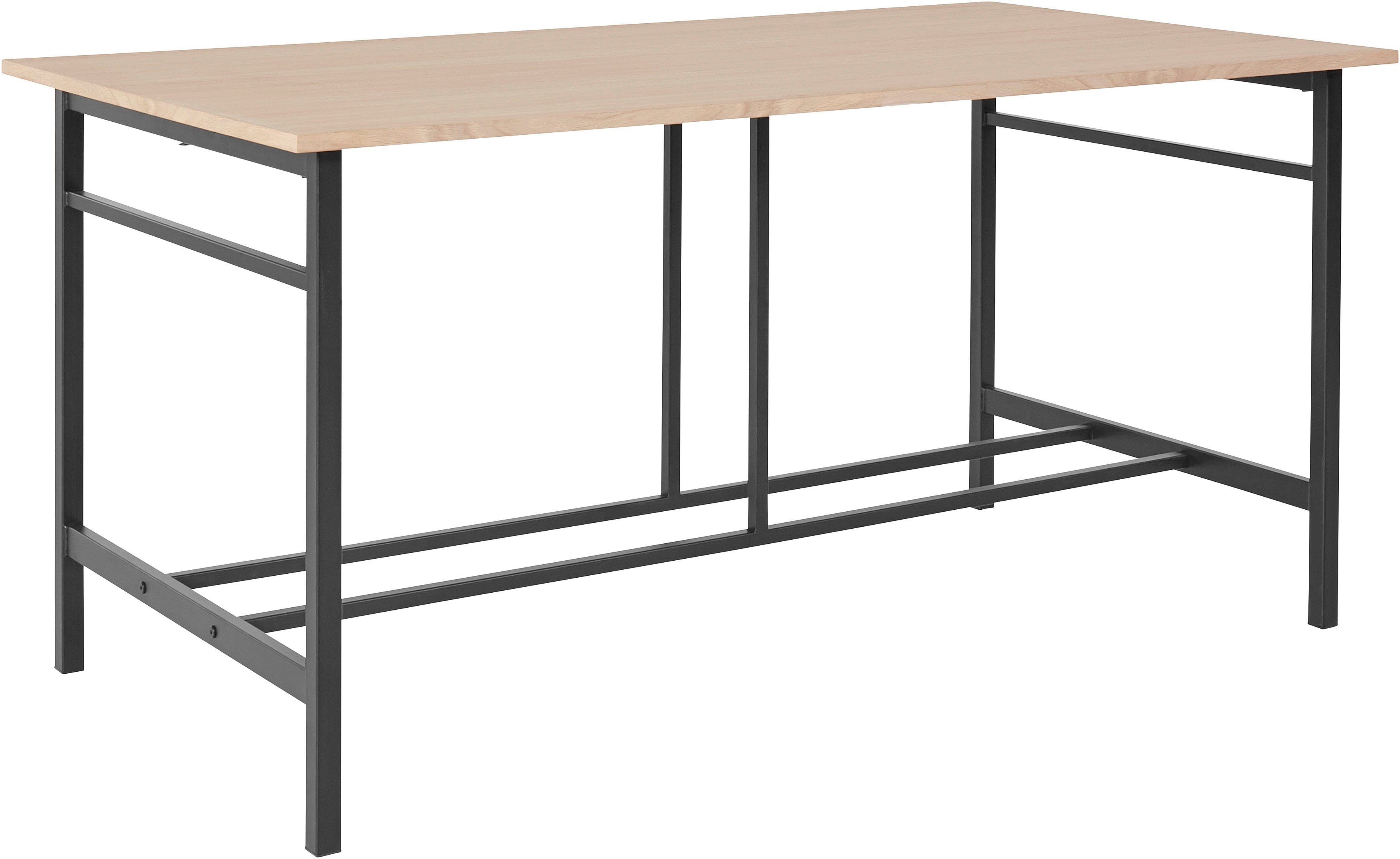 Home affaire Eettafel Sare met echt houtfineer van eiken