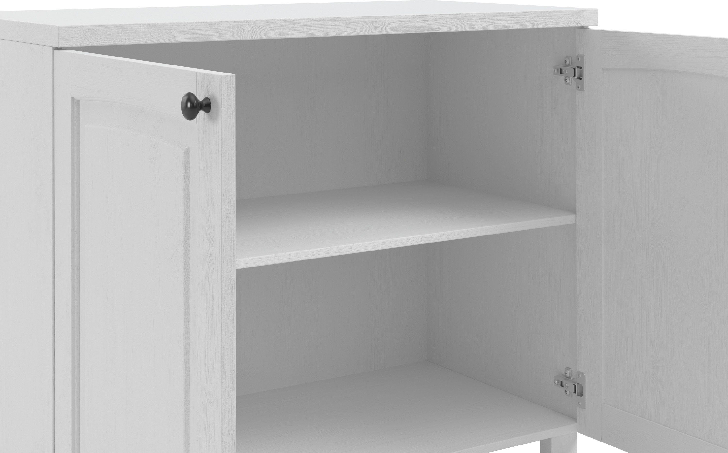 Kochstation Onderkast KS-Osby Massief grenen, breedte 100 cm, 2 deuren (1 stuk)