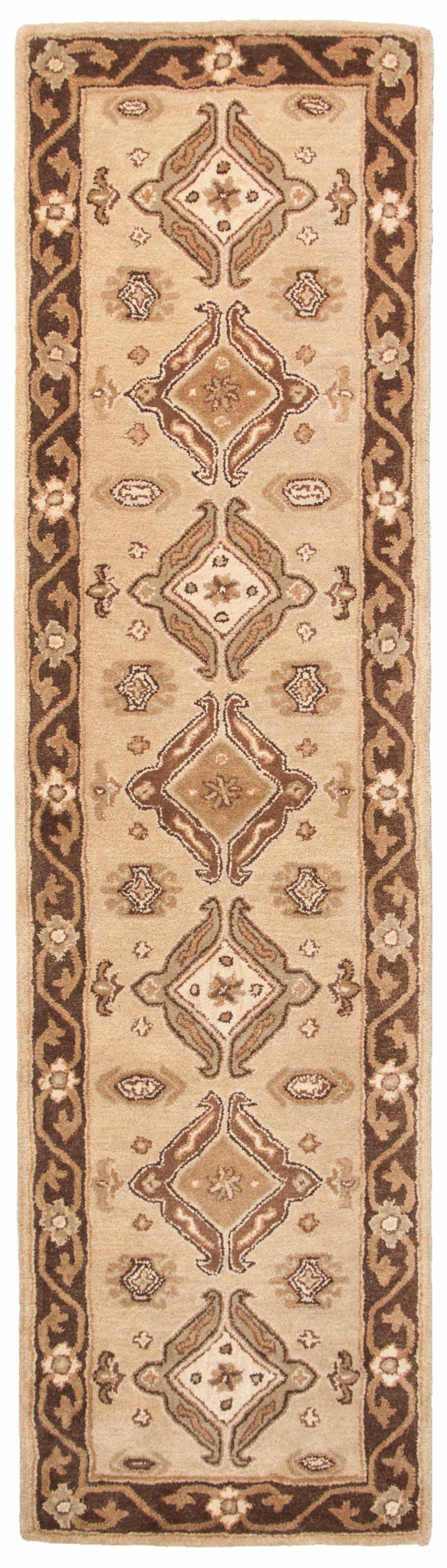 Otto - Theko Loper, Royal Kazak, Theko, rechthoekig, hoogte 14 mm, handgetuft