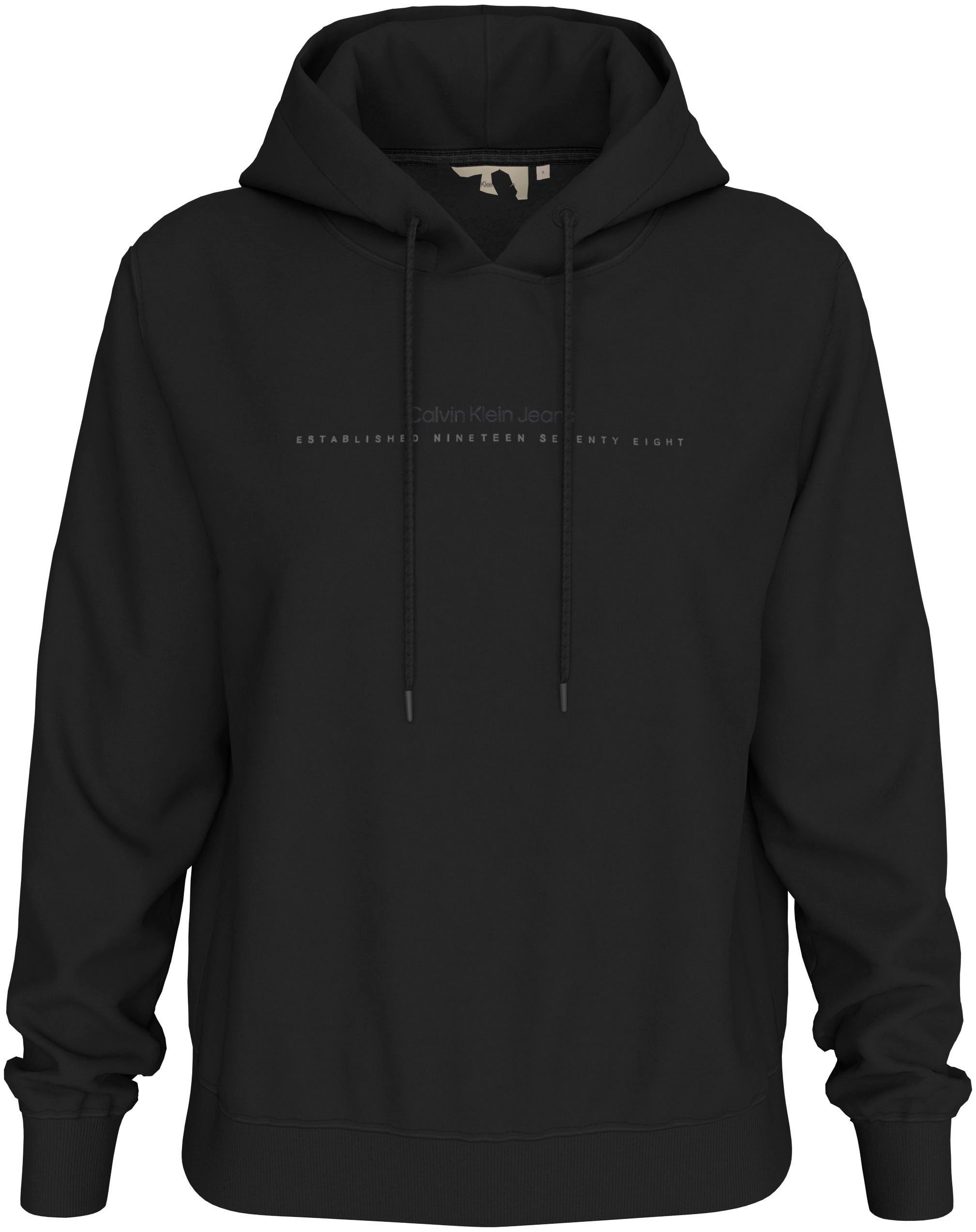 Calvin Klein Sweatshirt INSTITUTIONAL GRAPHIC REG HOODIE